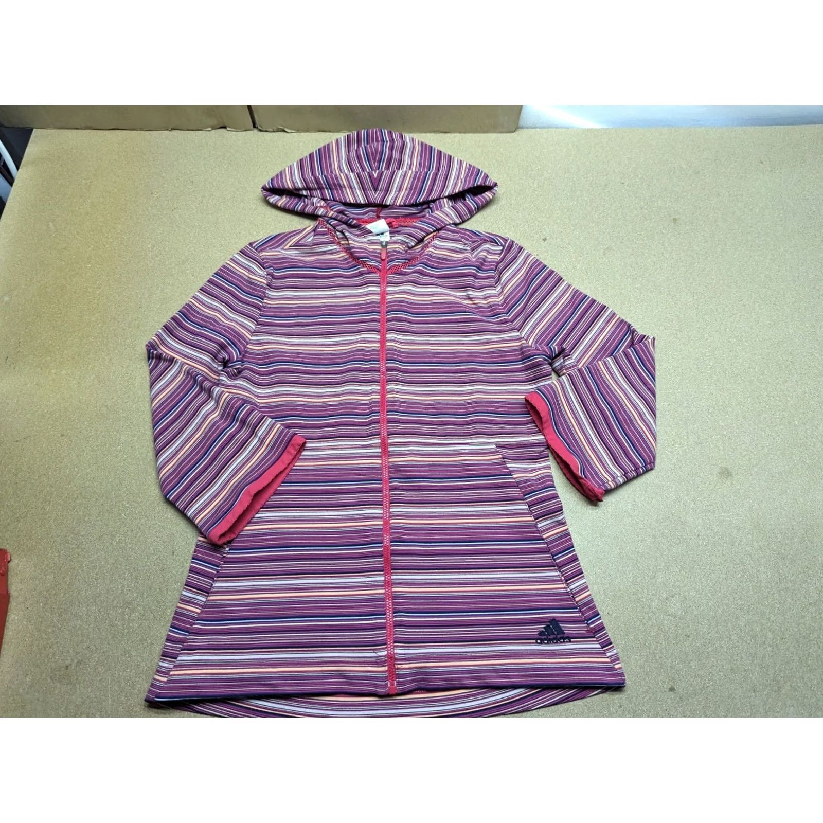 Adidas Adidas Salomon AG Jacket Womens Size S Track Sports Full Zip Hooded Jacket Size S / US 4 / IT 40 - 2 Thumbnail