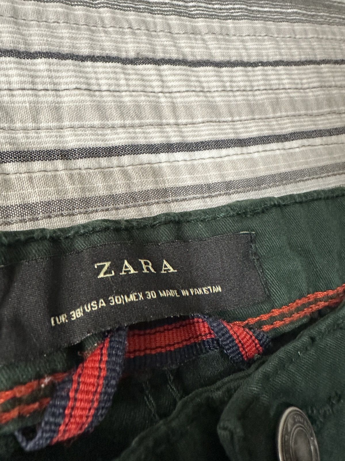 Zara Mens Zara Pants Slacks (W30) Size US 30 / EU 46 - 2 Thumbnail