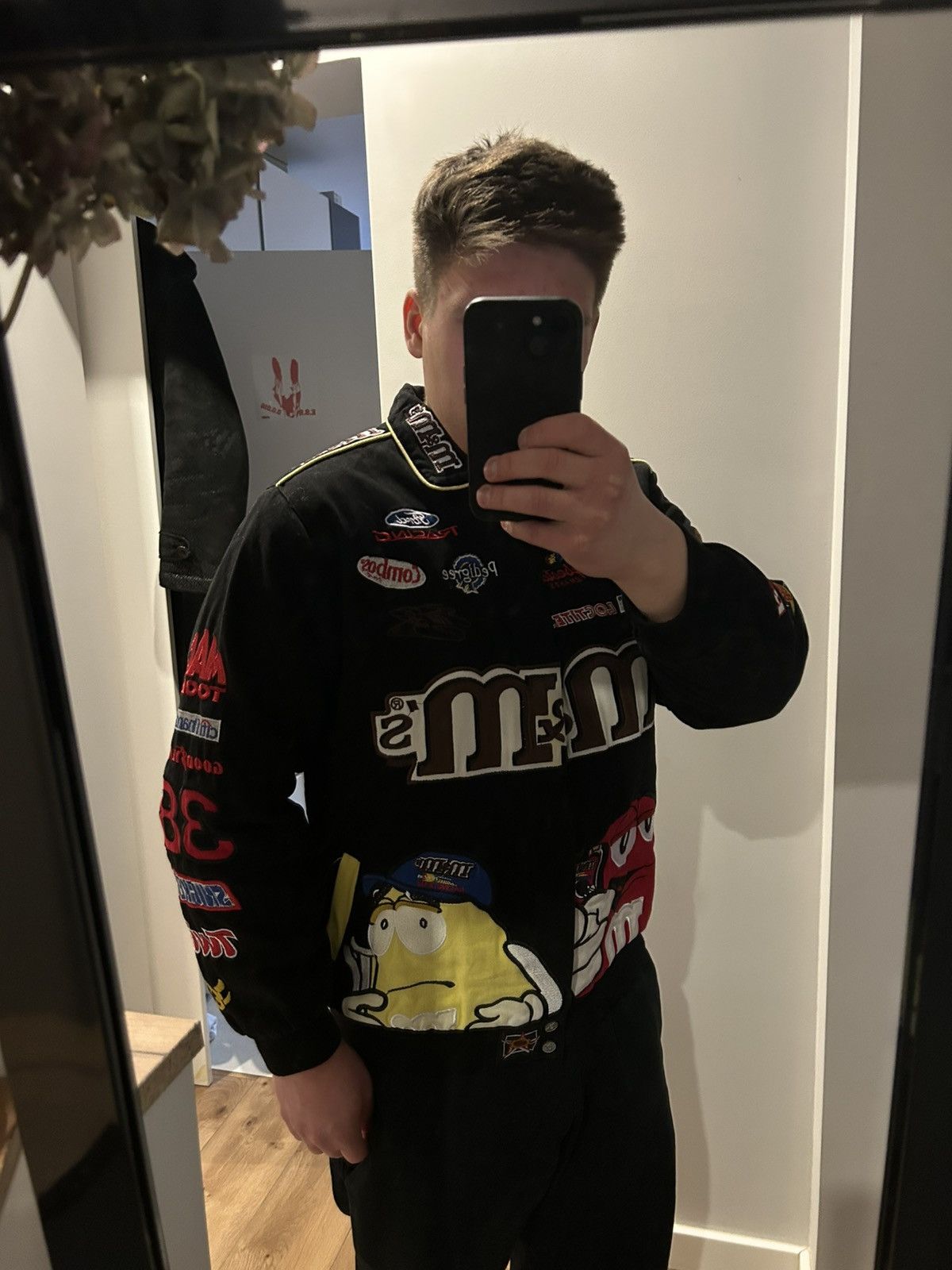 Racing × Vintage Vintage Dudack M&Ms Racing Jacket | Grailed