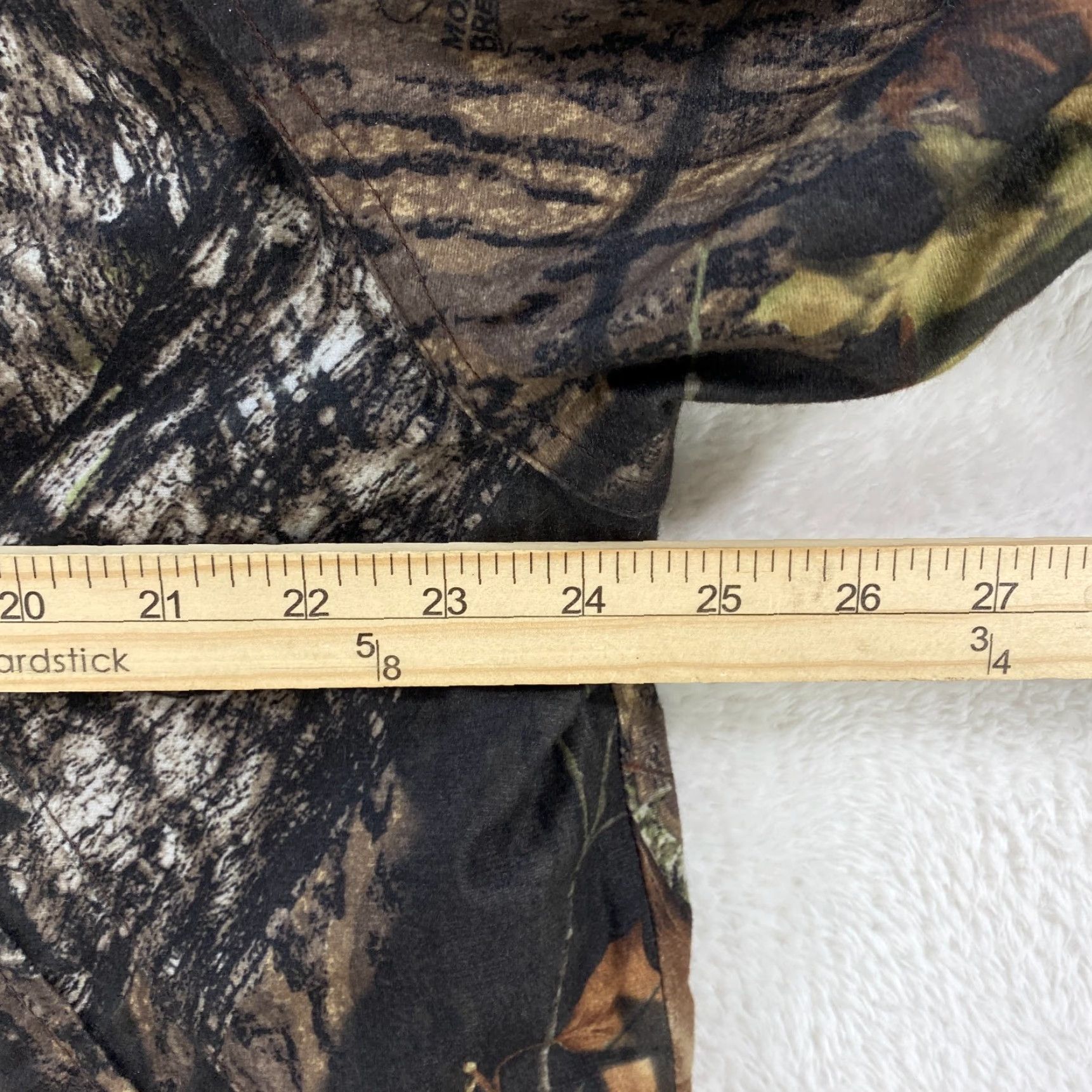 Vintage VINTAGE HERTERS Hooded Jacket Mens L Large Camo Hunting Mossy Oak Breakup Pockets Zip Size US L / EU 52-54 / 3 - 6 Thumbnail