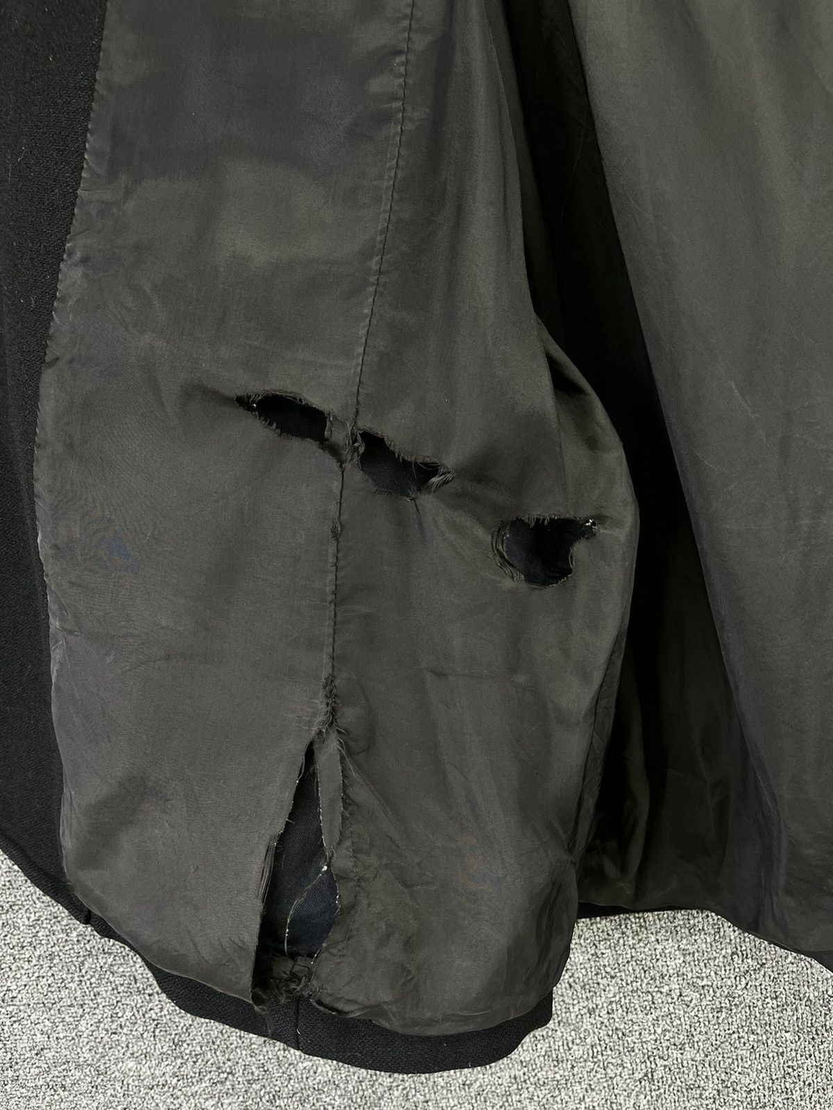 Issey Miyake Vintage Issey Miyake Zucca Black Wool Jacket Size L / US 10 / IT 46 - 13 Thumbnail
