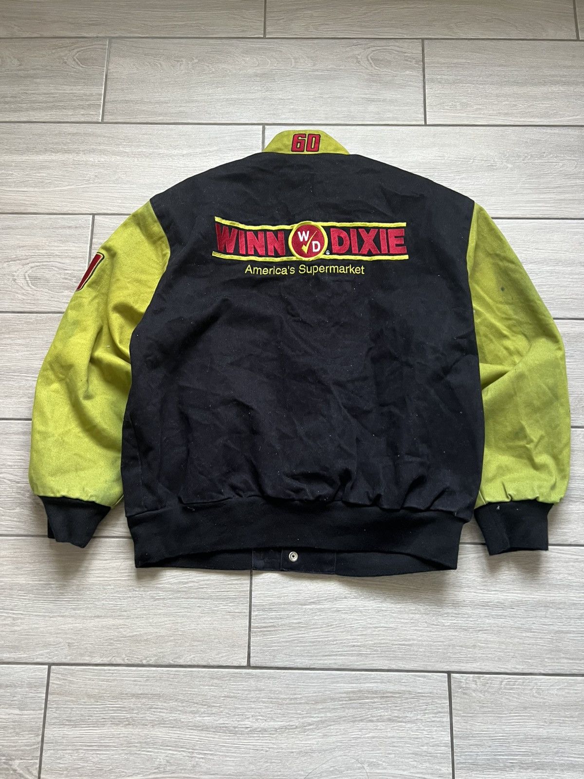 NASCAR Vintage 1990's Pfizer Racing Mark Martin Nascar Jacket Size US M / EU 48-50 / 2 - 8 Thumbnail