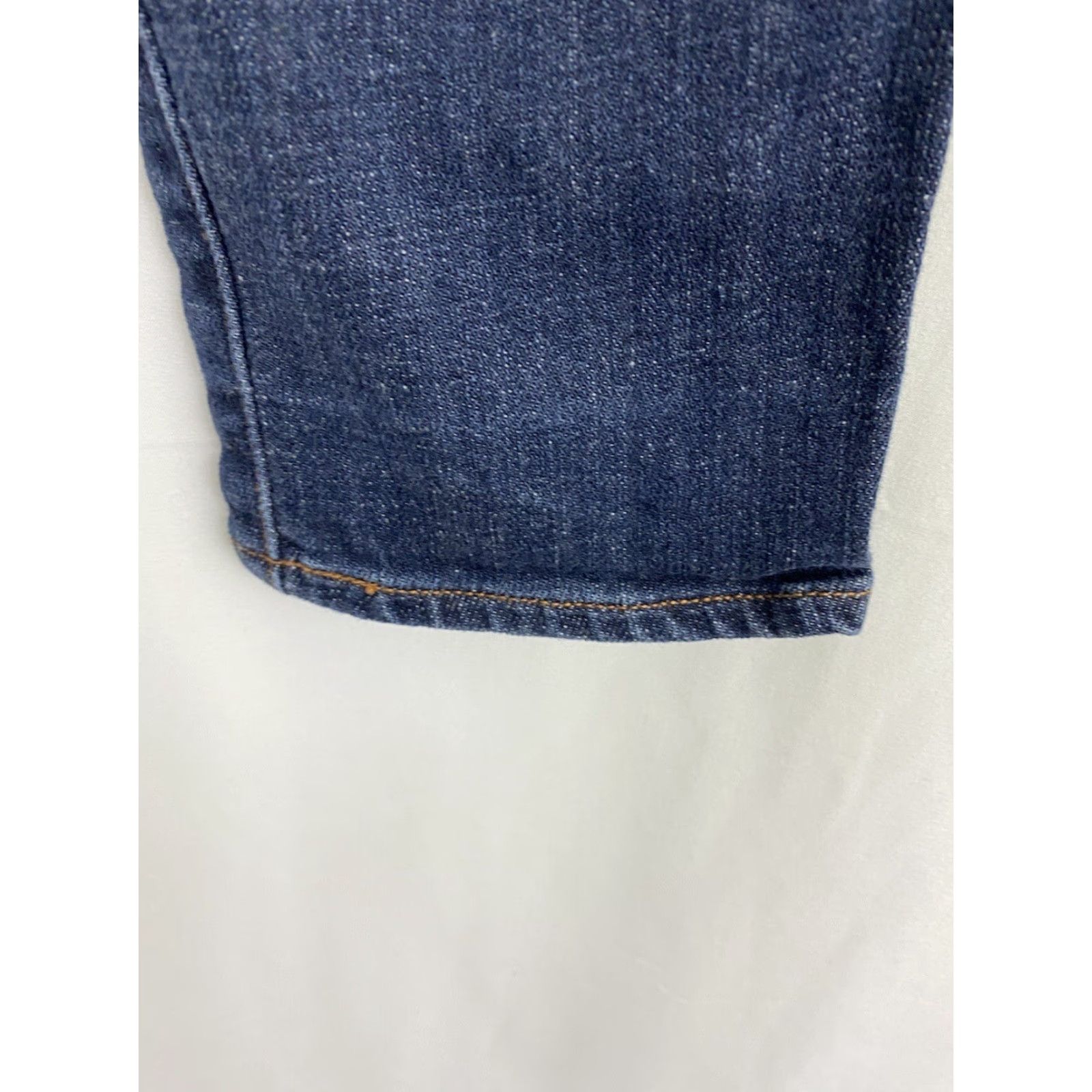 J.Crew J.CREW Jeans Womens Skinny Straight 26 Dark Wash Denim Stretch Rise Mid Inseam 26 Blue Cotton Blend 70934 Size 26" / US 2 / IT 38 - 6 Thumbnail
