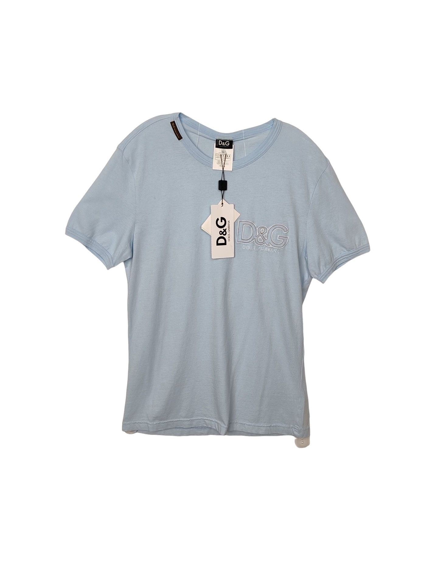 Dolce & Gabbana Dolce & Gabbana Embroidered Logo T-Shirt Size L Size US L / EU 52-54 / 3 - 1 Thumbnail