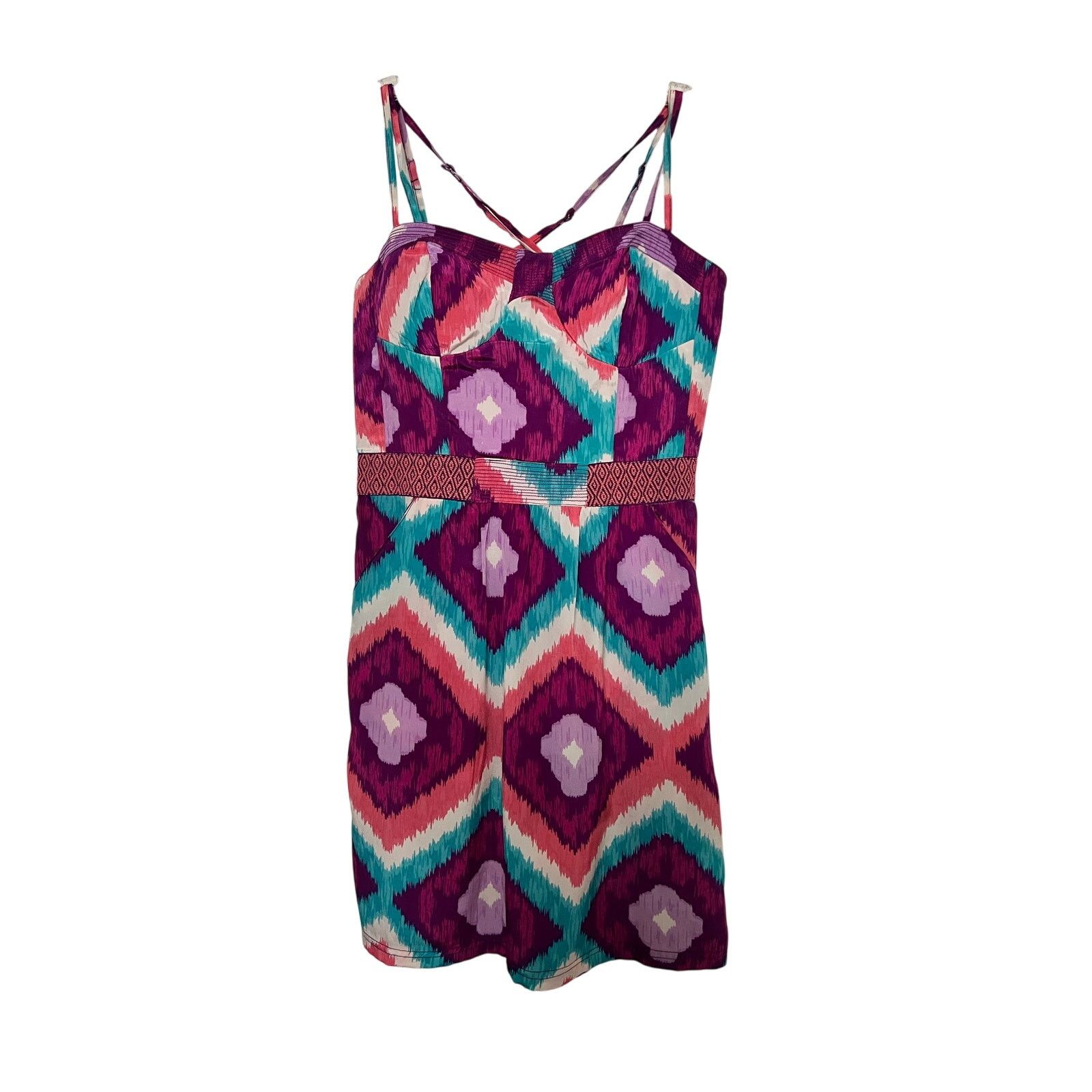 American Eagle Outfitters American Eagle Summer Spaghetti Strap Mini Dress Size 0 Size XS / US 0-2 / IT 36-38 - 1 Thumbnail