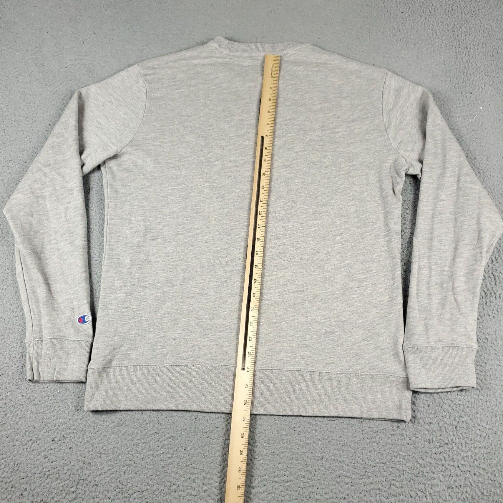 Champion Champion Mens Medium Gray Crew Neck Pullover Sweater Cotton Blend Size US M / EU 48-50 / 2 - 5 Thumbnail