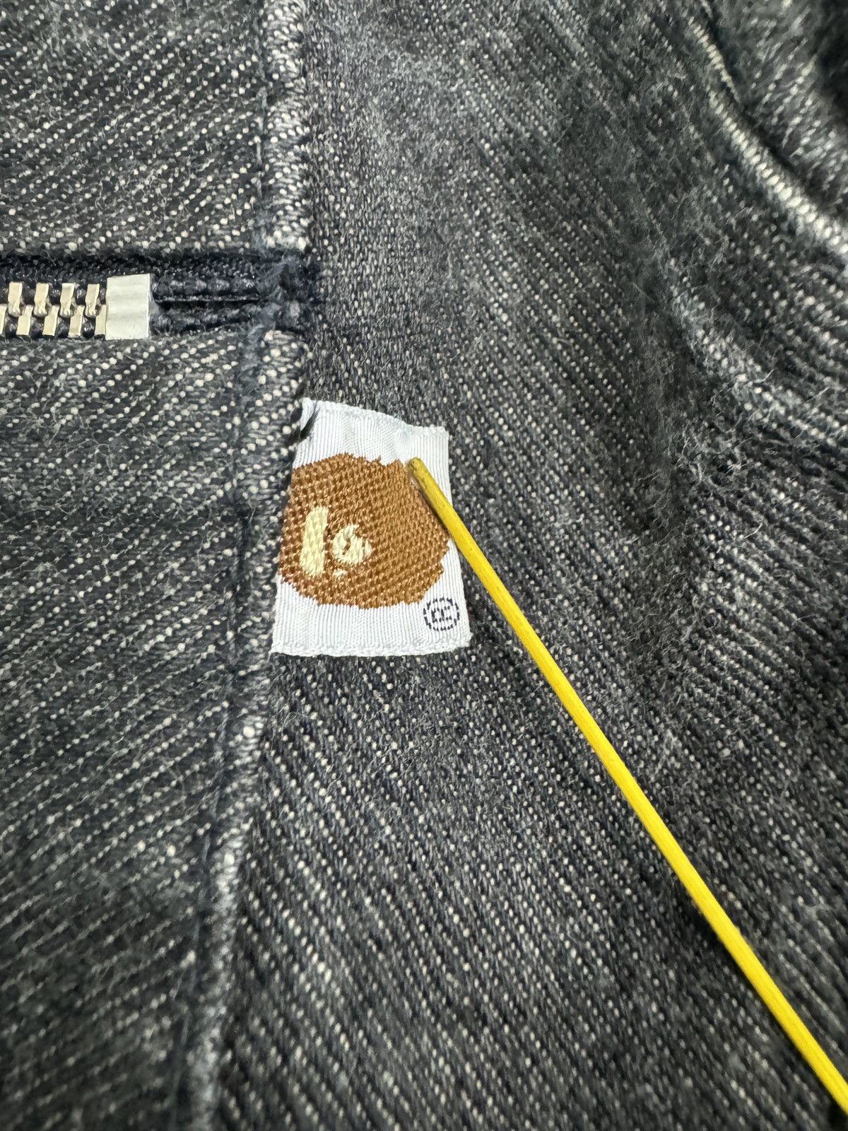 Bape Selvedge Denim Jacket Size US S / EU 44-46 / 1 - 9 Thumbnail