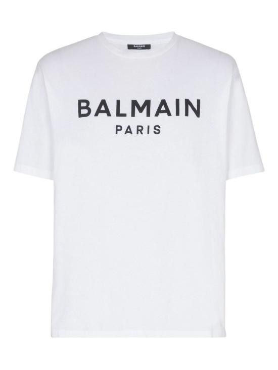 BALMAIN Men T-Shirts FH1EG000BB73 GAB White