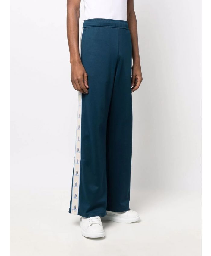 Lanvin o1y0125 Jogger & Sweatpant in Deep Teal Size US 30 / EU 46 - 2 Thumbnail