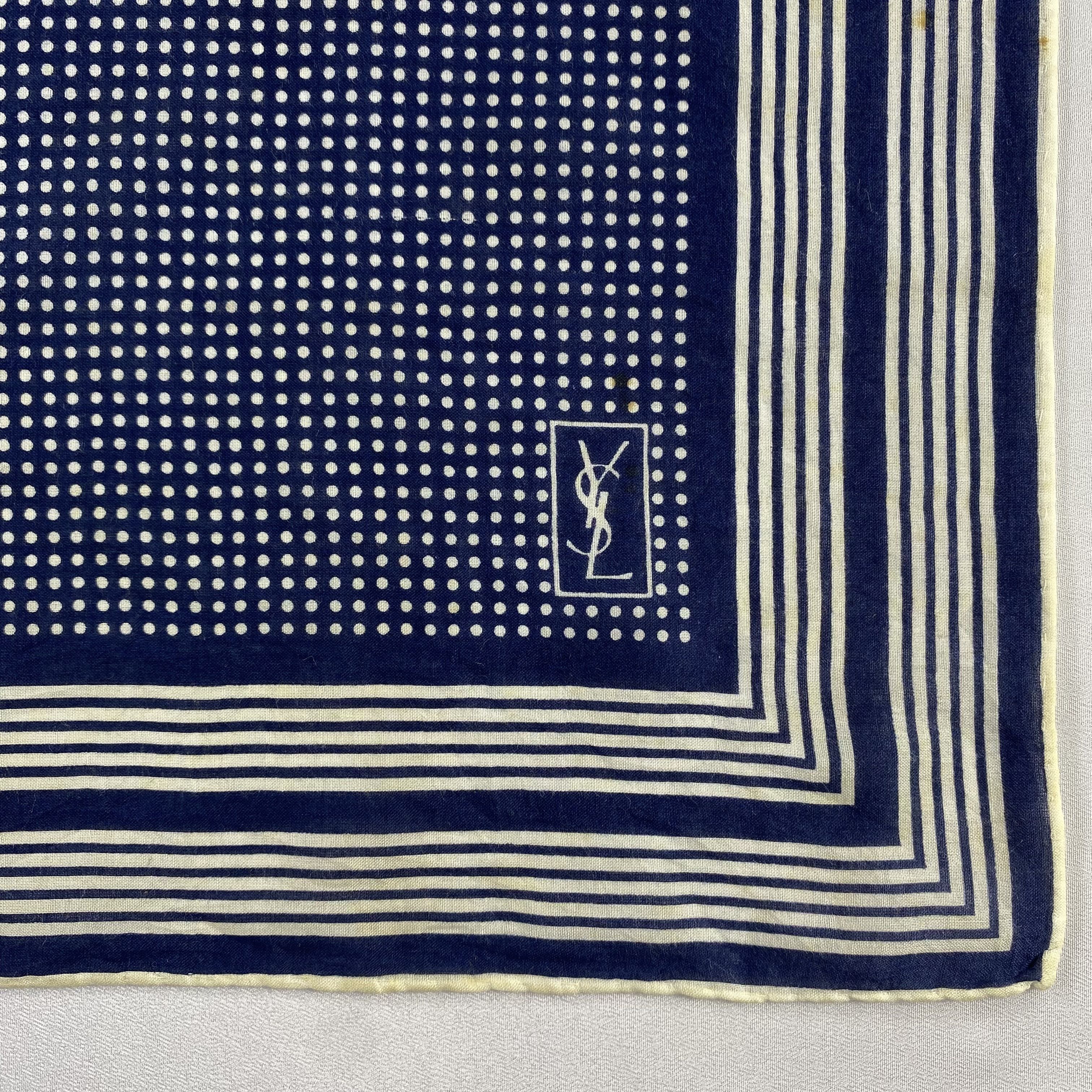 Vintage × Yves Saint Laurent Yves Saint Laurent Neckerchief / Handkerchief-P792 Size ONE SIZE - 3 Thumbnail