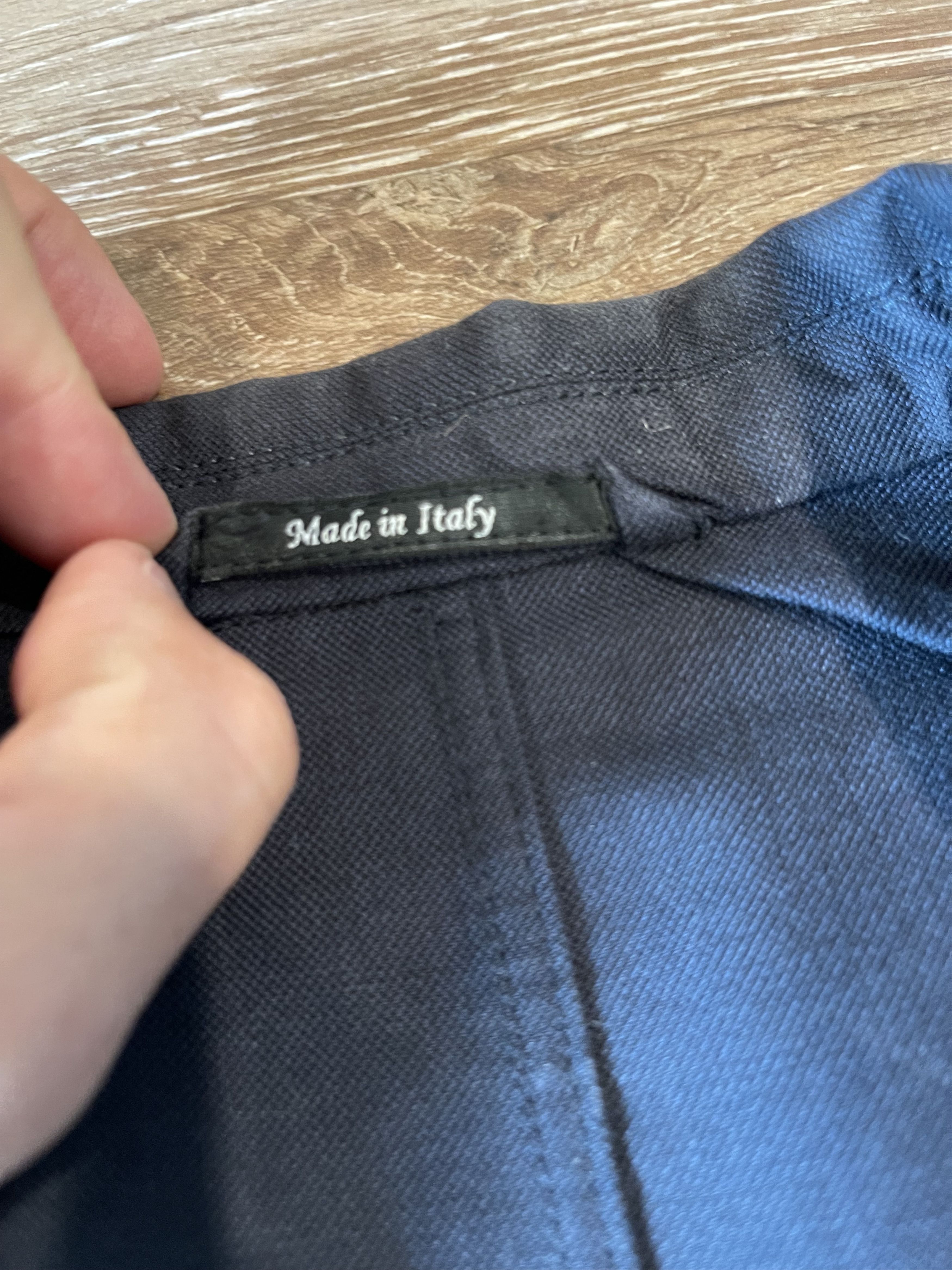 Maison Margiela MAISON MARTIN MARGIELA - NAVY WOOL JACKET Size US M / EU 48-50 / 2 - 6 Thumbnail
