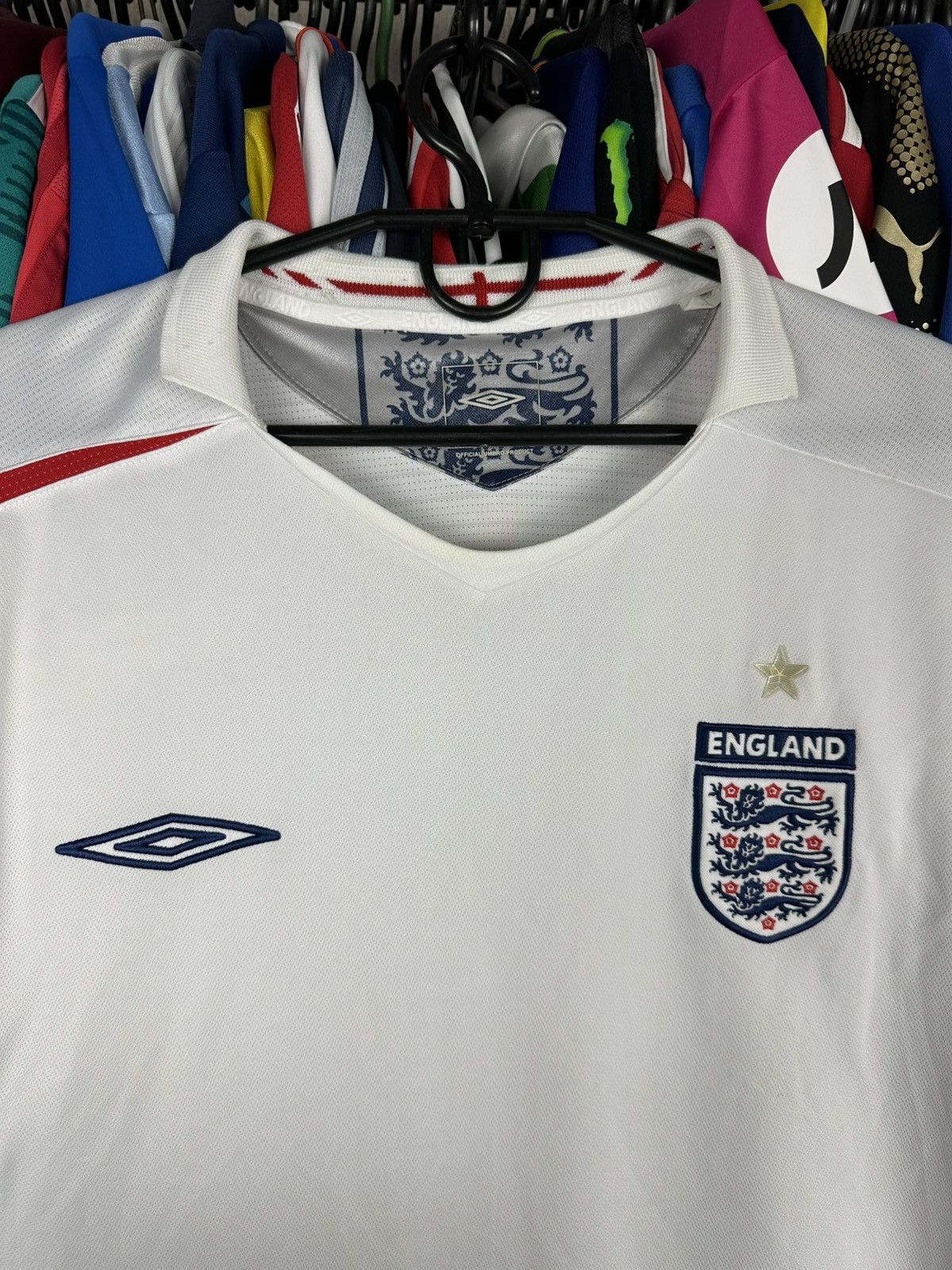 Umbro England Jersey Home football shirt 2005 2007 Umbro Size XL Size US XL / EU 56 / 4 - 2 Thumbnail