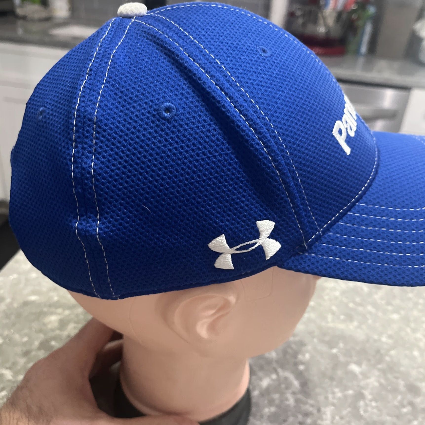 Under Armour Nascar Hat Cap Adjustable Strapback Blue Under Armour Kasey Kahne Hendrick Motorsports Mens Adjustable Blue Hat Size ONE SIZE - 5 Thumbnail