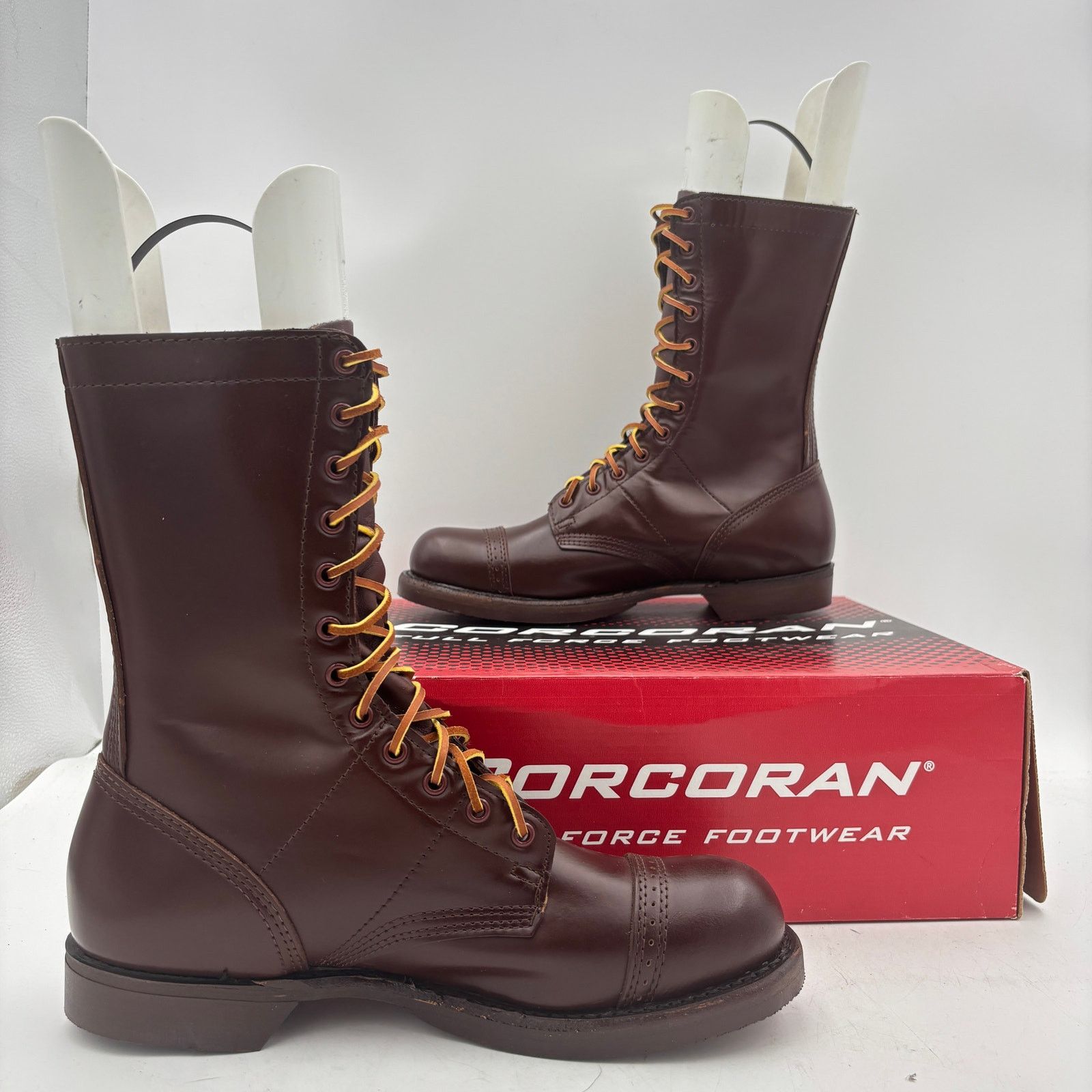 Corcoran NEW Corcoran CV1511 Historic 10" Brown Jump Boots Men's 13 D Size US 13 / EU 46 - 6 Thumbnail