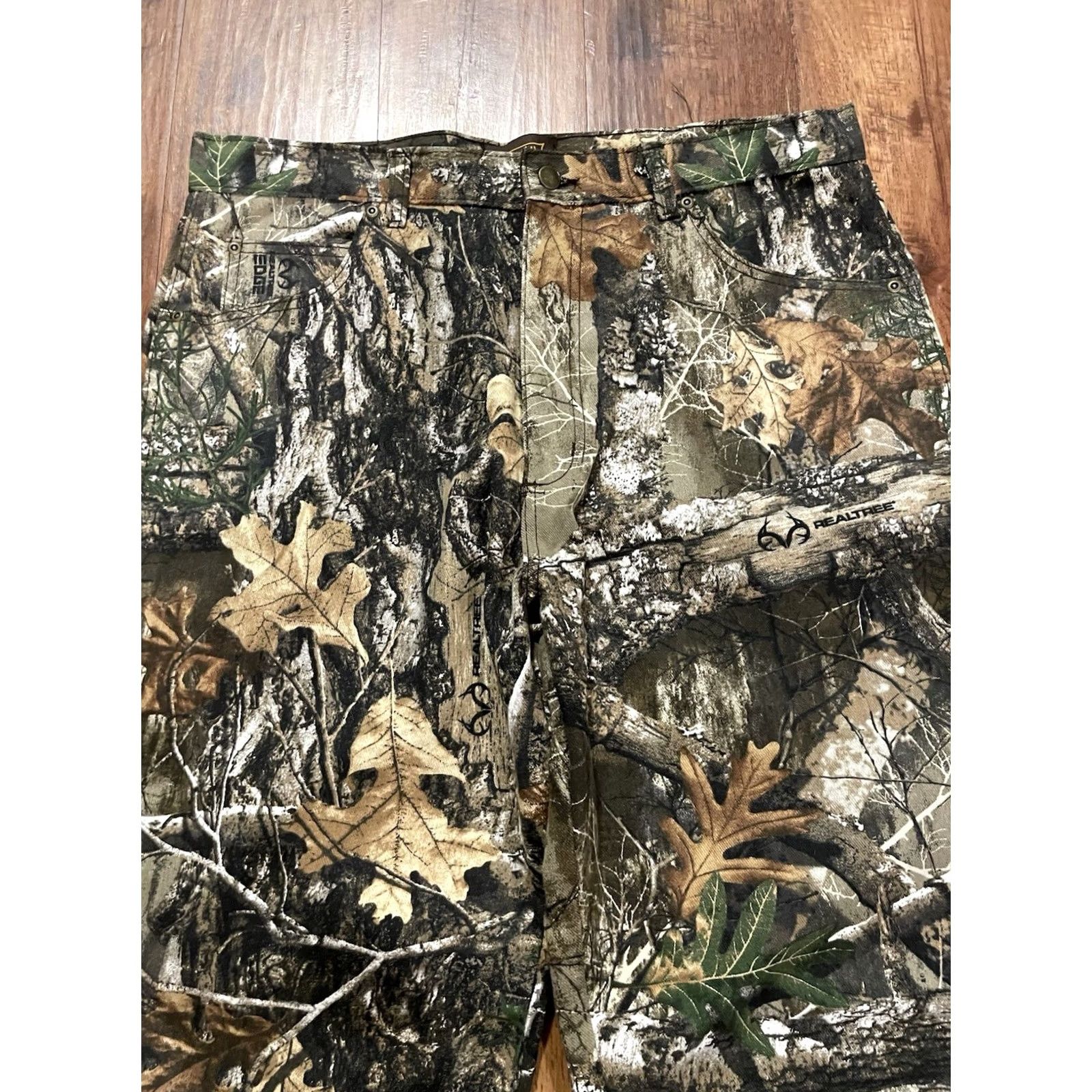 Realtree Gamehide Jeans 38x32 Realtree Edge Camouflage Pockets Cotton Regular Men Shirt Size US 38 / EU 54 - 3 Thumbnail