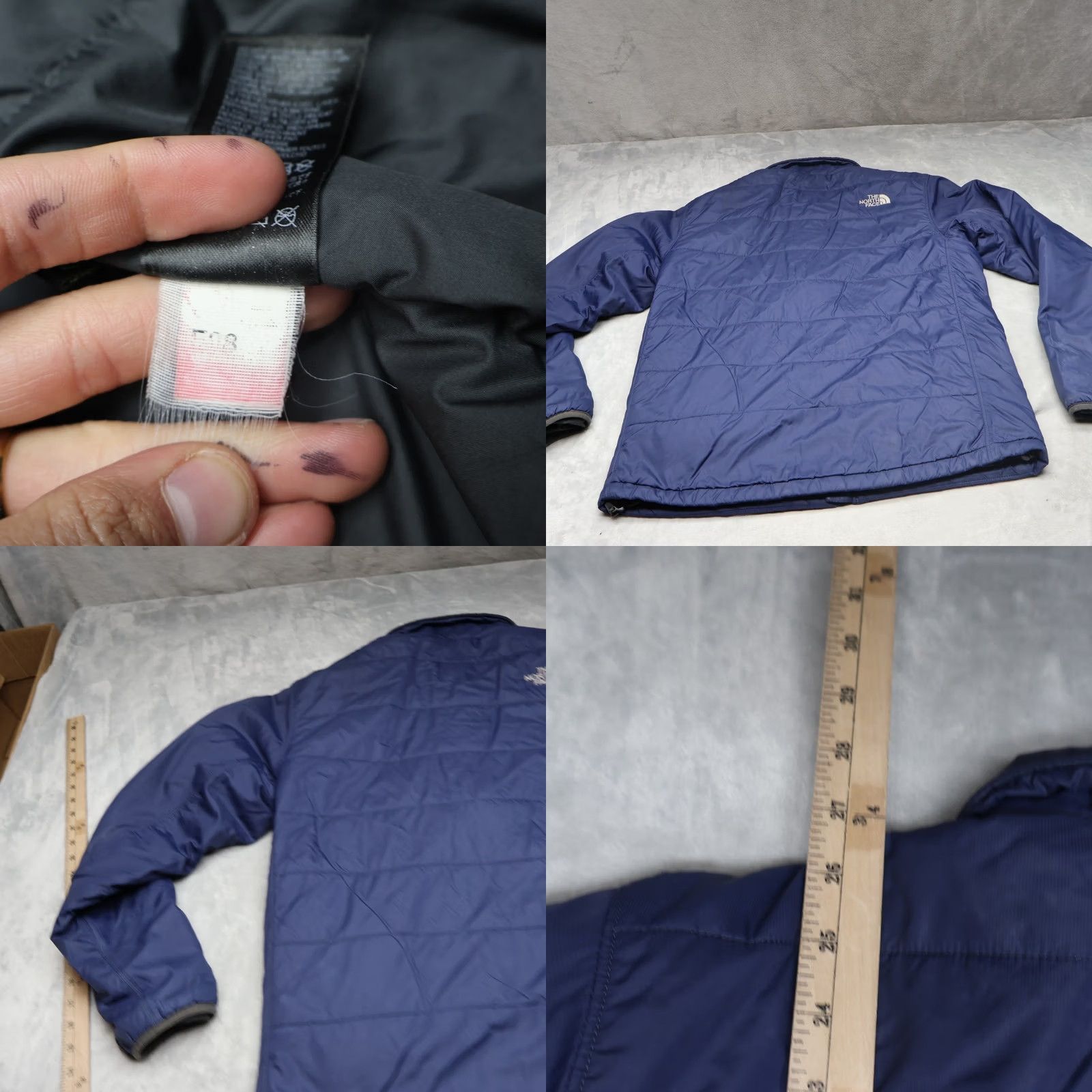 The North Face VINTAGE The North Face Jacket Mens M Blue Aconcagua Quilted Full Zip Winter Puffer Size US M / EU 48-50 / 2 - 8 Thumbnail