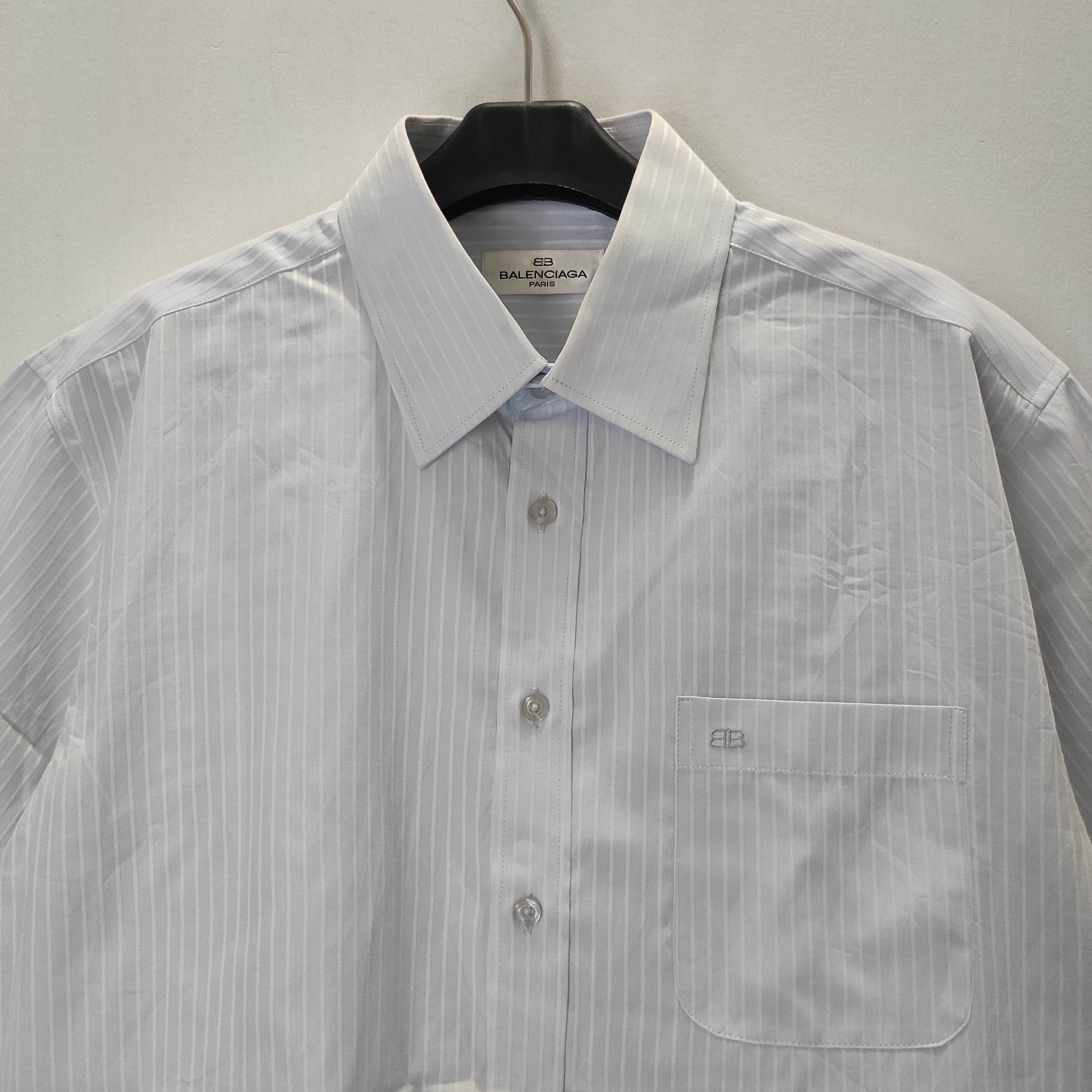 Balenciaga × Vintage Vintage Balenciaga Paris Shirt Size US M / EU 48-50 / 2 - 3 Thumbnail
