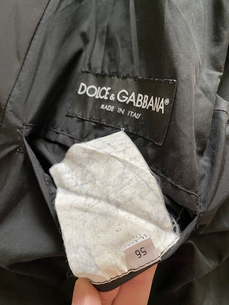 Dolce & Gabbana Dolce & Gabbana Nylon Biker Bomber Jacket Size US XL / EU 56 / 4 - 6 Thumbnail