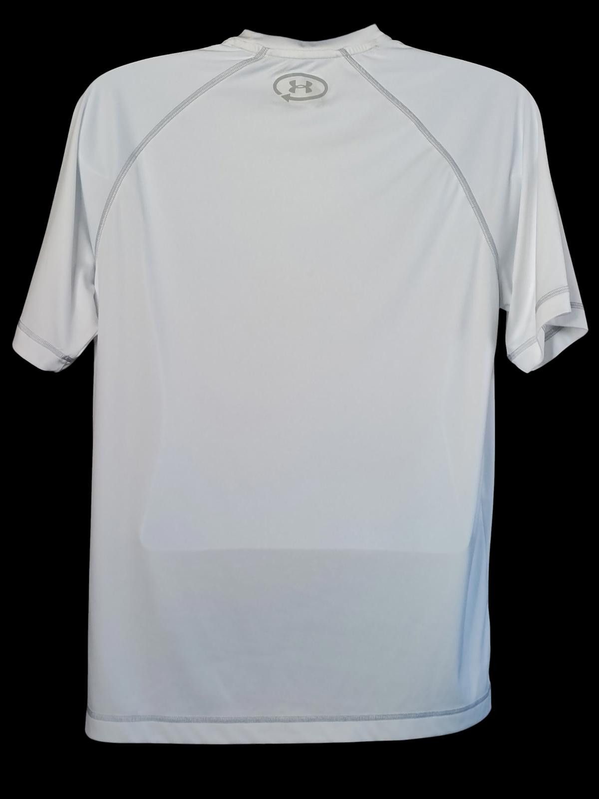 Under Armour Under Armour Men's White Short Sleeve Activewear T-Shirt Size US M / EU 48-50 / 2 - 6 Thumbnail