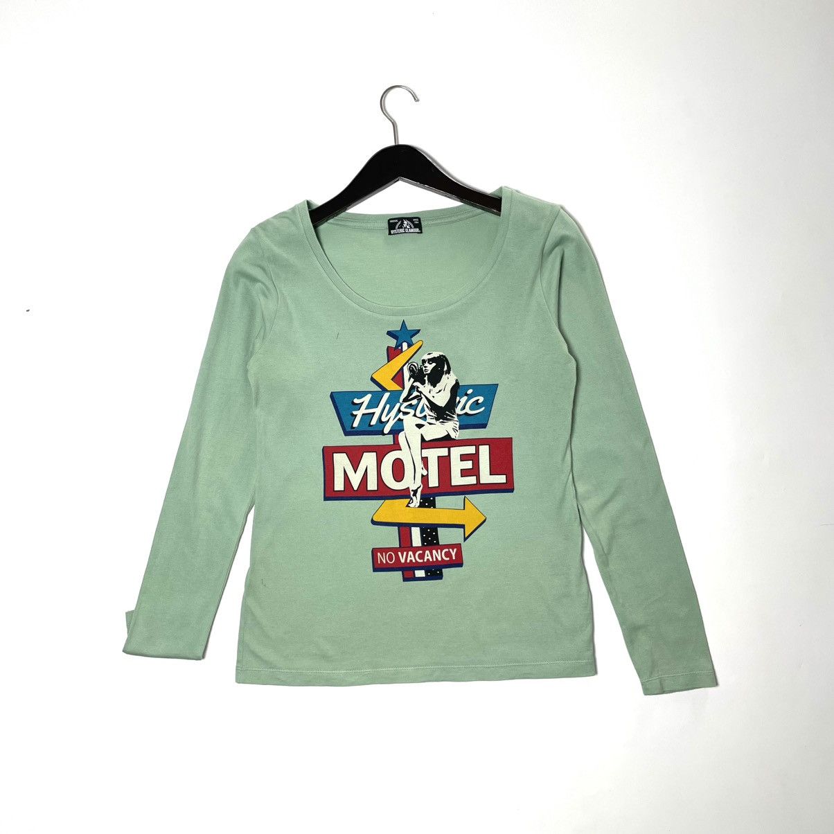 Hysteric Glamour y2k Hysteric Glamour ‘Hysteric Motel’ Boat Neck LS tee Size ONE SIZE - 2 Thumbnail