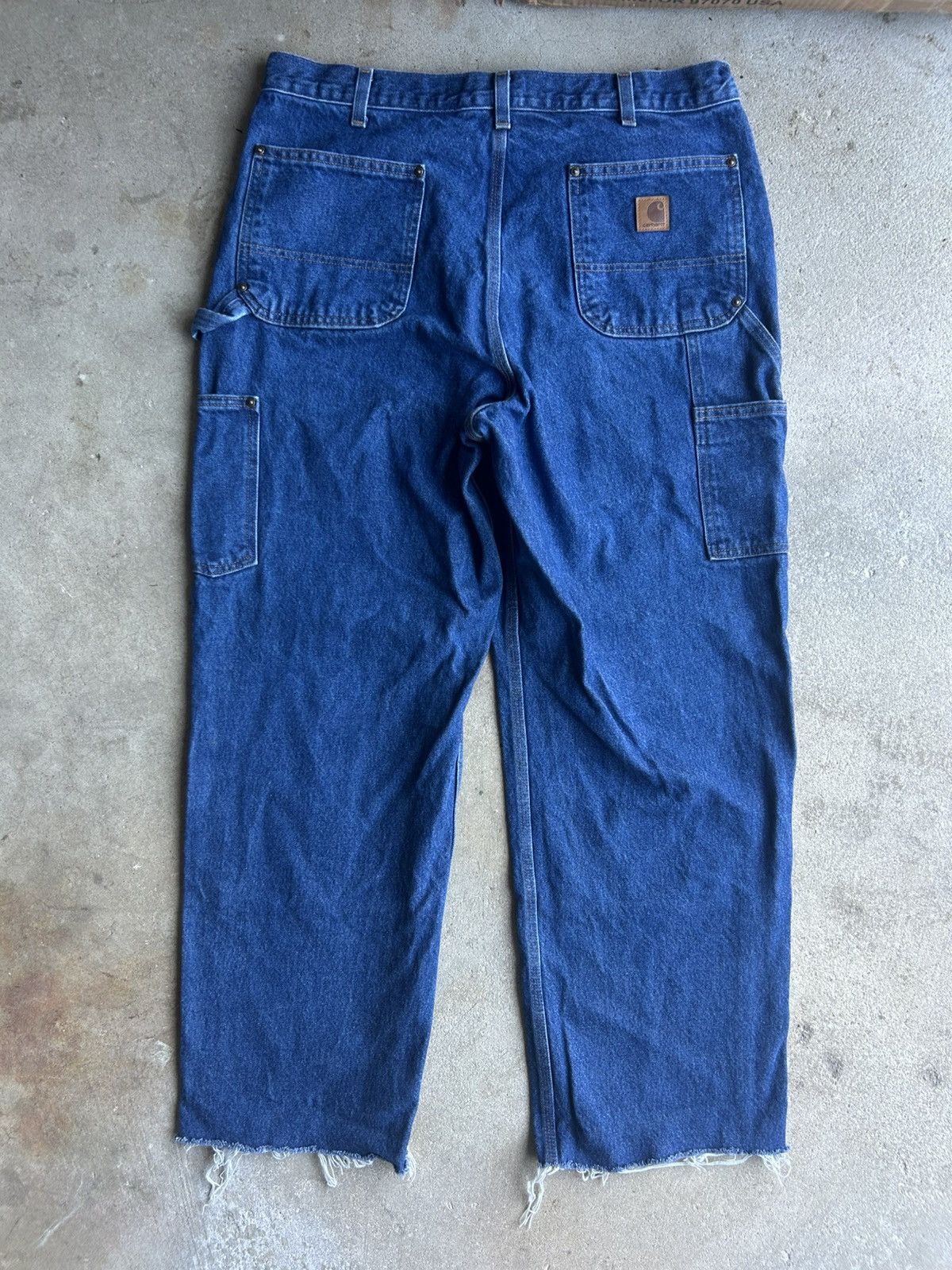 Carhartt Vintage Carhartt Denim carpenter work pants Size US 36 / EU 52 - 2 Thumbnail