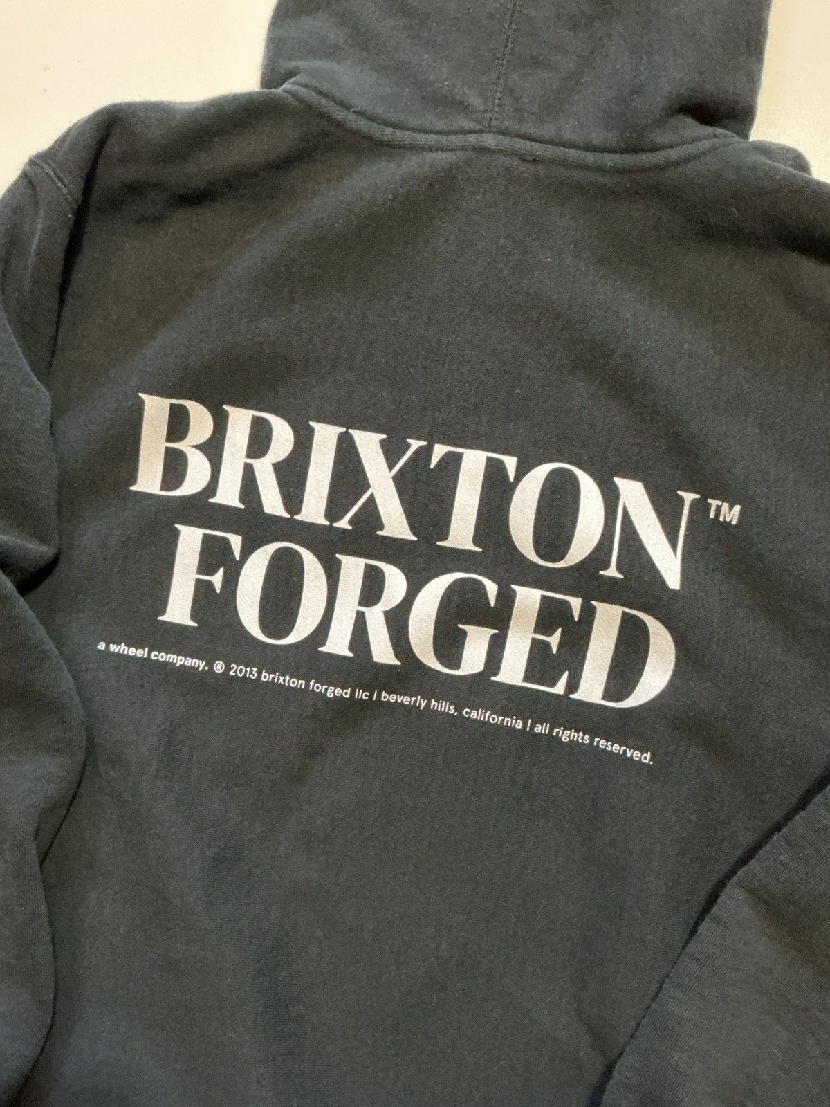 Other Brixton Forged Rights A Wheel Company Beverly Hills Hoodie Size US M / EU 48-50 / 2 - 8 Thumbnail