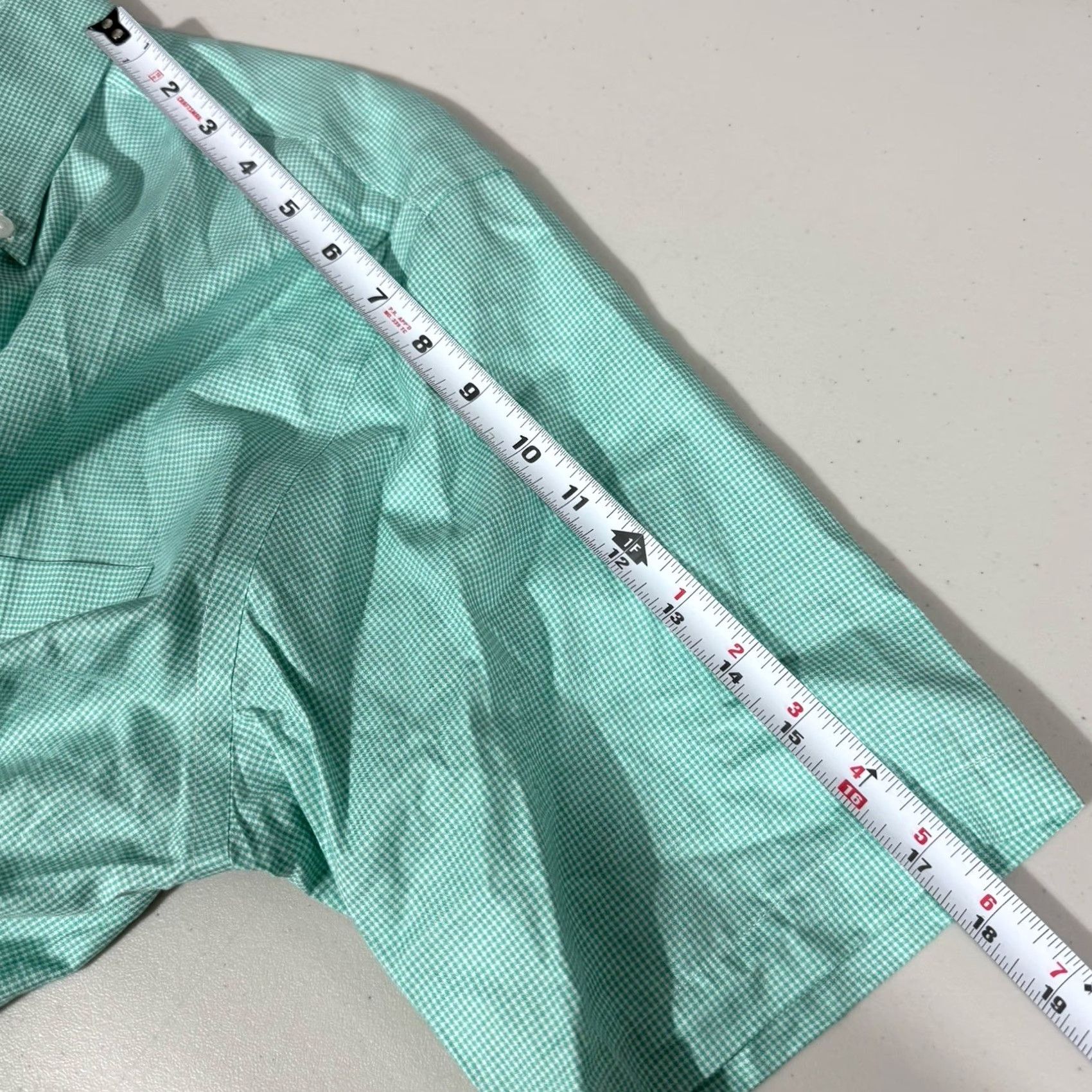 Cremieux Daniel Cremieux Shirt Men L Green Plaid Signature Collection Button Short Sleeve Size US L / EU 52-54 / 3 - 5 Thumbnail