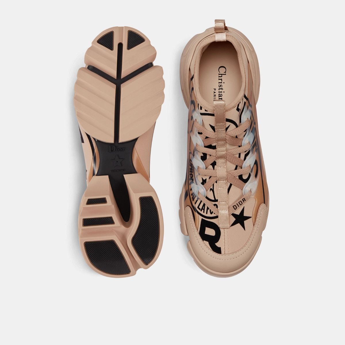 Dior o1bcso1str0225 D-Connect Sneaker in Nude Size US 6 / IT 36 - 5 Thumbnail