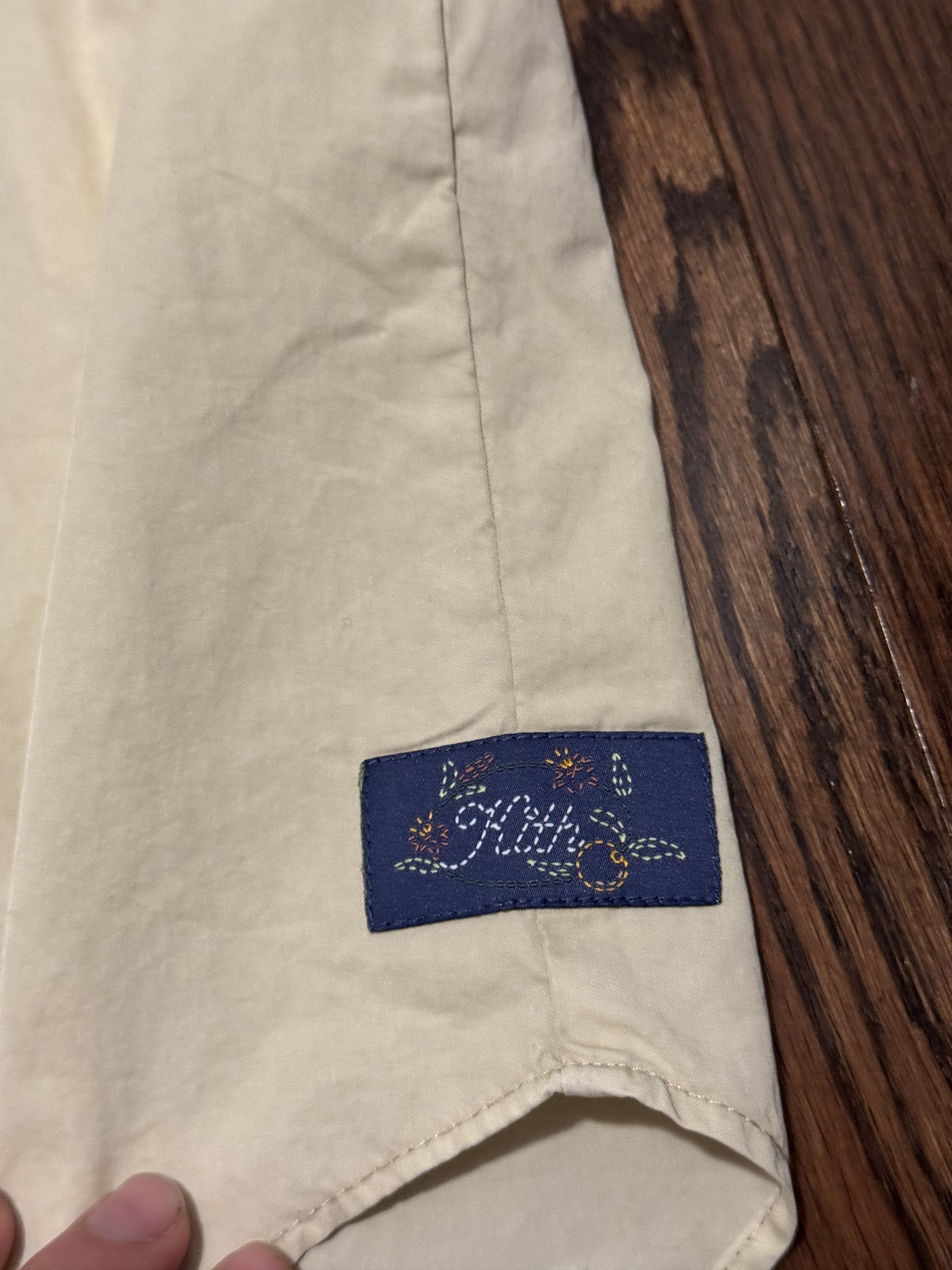Kith Kith Beige Short Sleeve Button Up Shirt Size US S / EU 44-46 / 1 - 3 Thumbnail