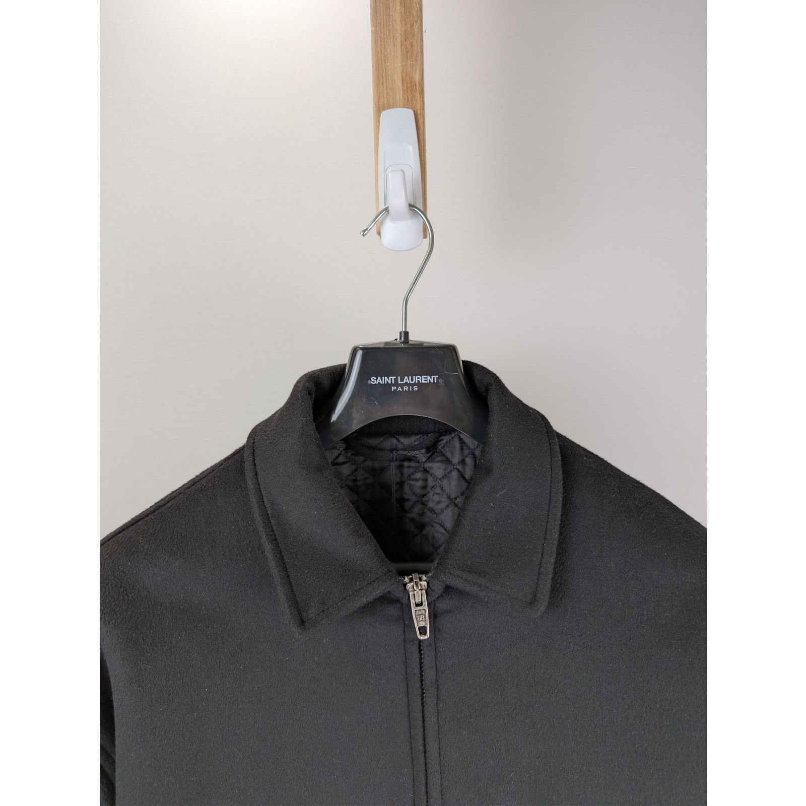 Balenciaga o1rshd1 Zipper Jacket in Black Size US M / EU 48-50 / 2 - 8 Thumbnail