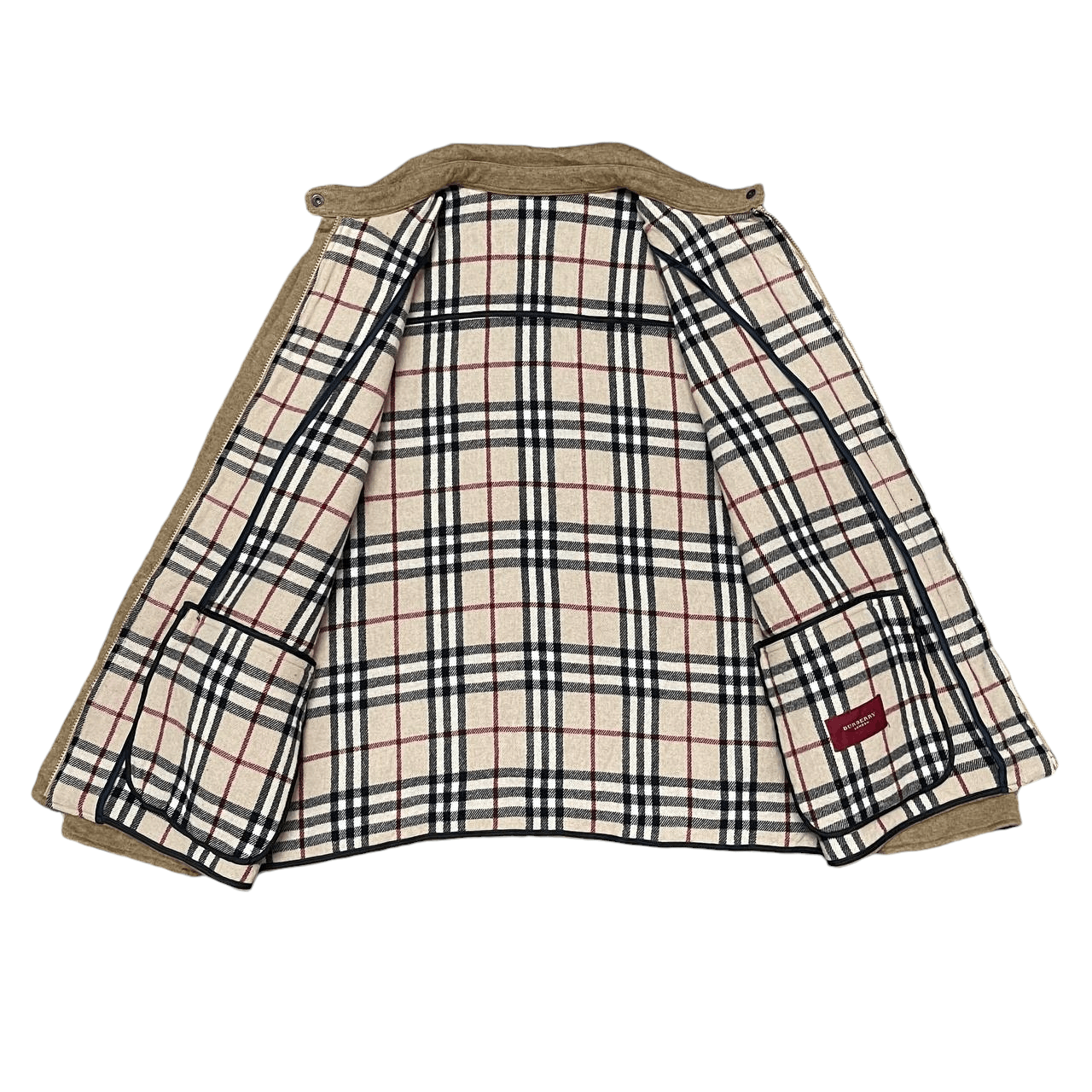 Burberry Vintage Burberry London Red Label Wool NovaCheck Coat Size US M / EU 48-50 / 2 - 10 Thumbnail