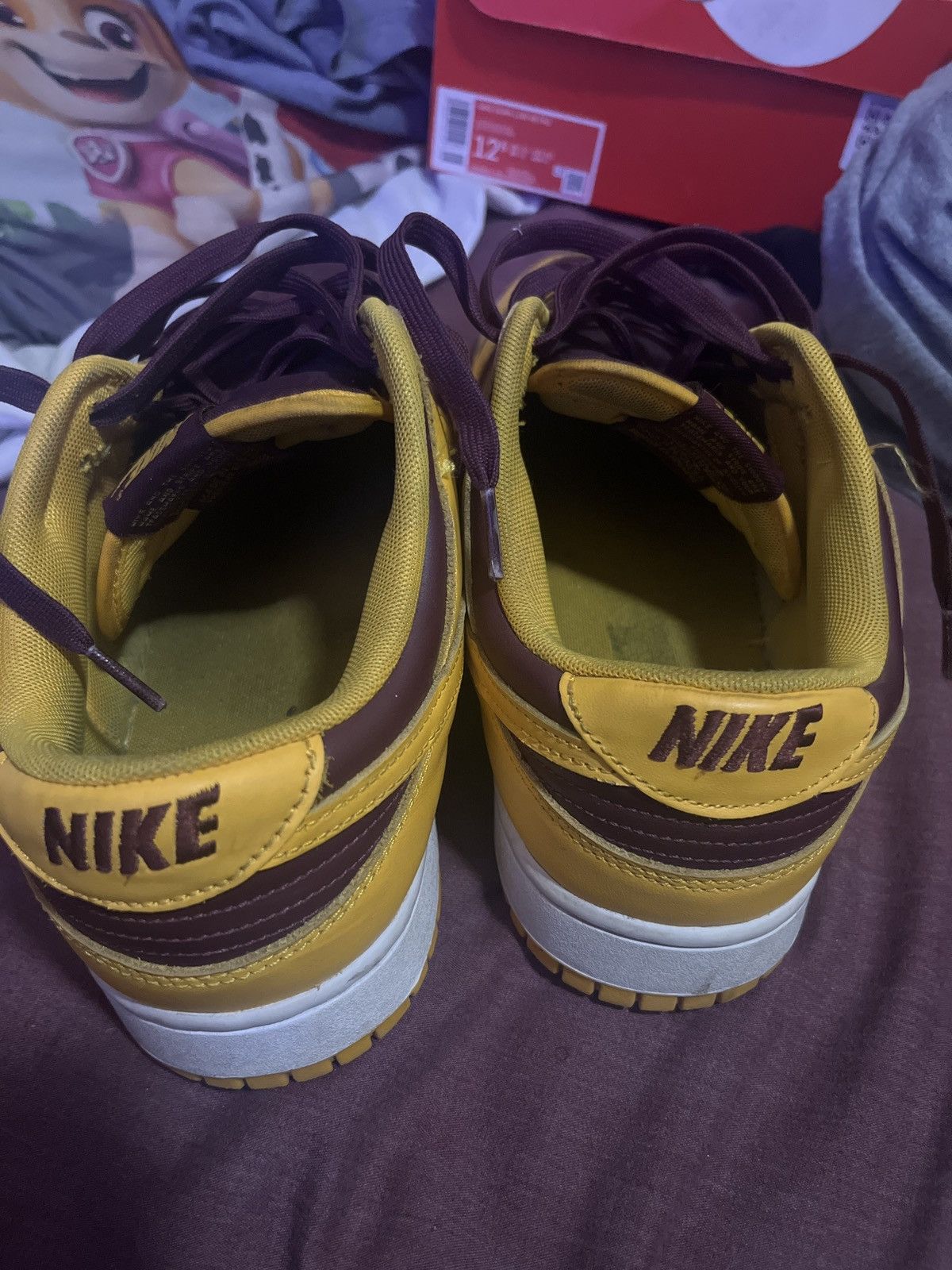 Nike Nike dunk low Arizona State Size US 12 / EU 45 - 4 Thumbnail