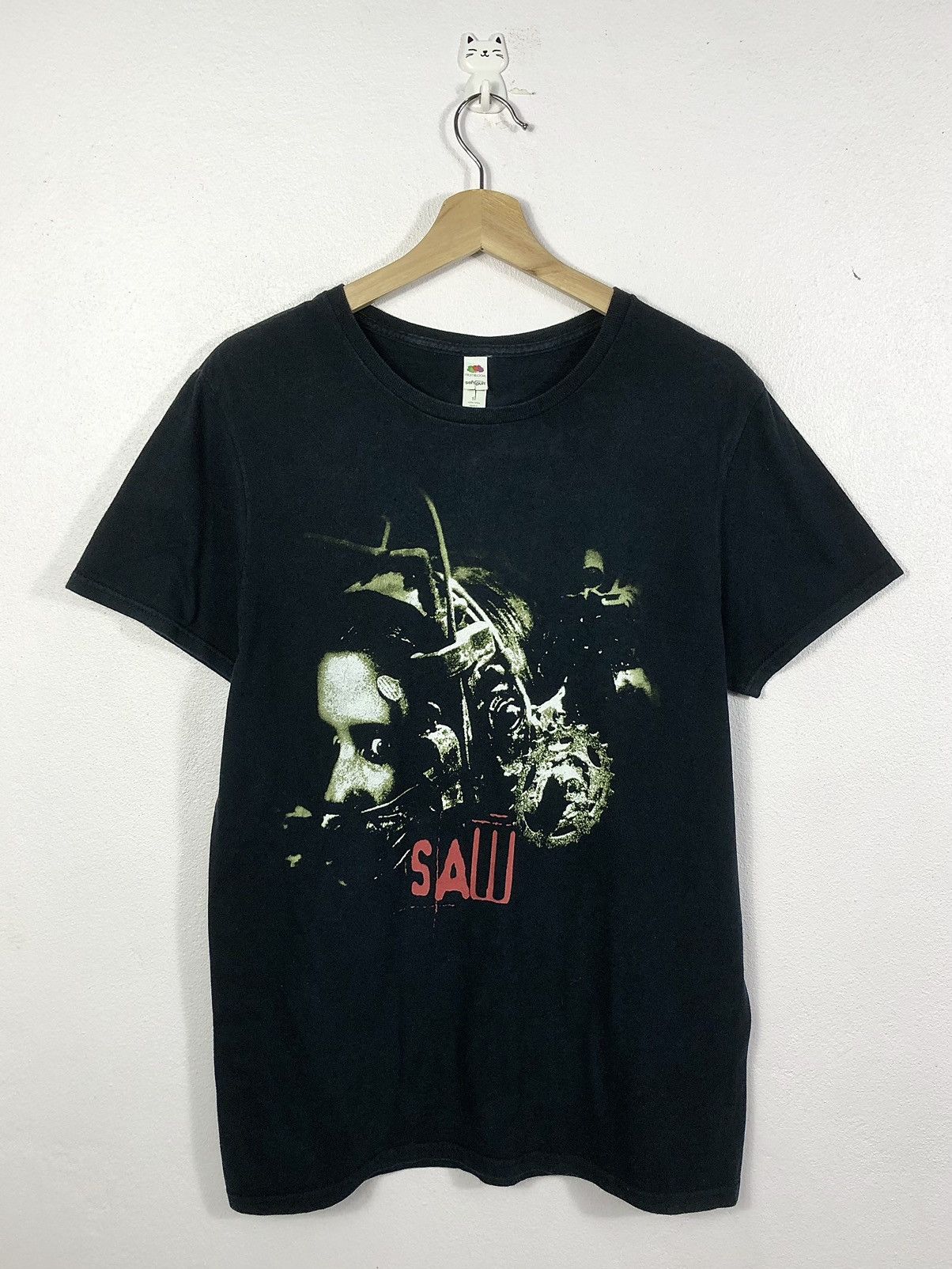 Vintage Rare Vintage Y2K Saw Movie Reverse Beartrap Tee Size US M / EU 48-50 / 2 - 1 Thumbnail