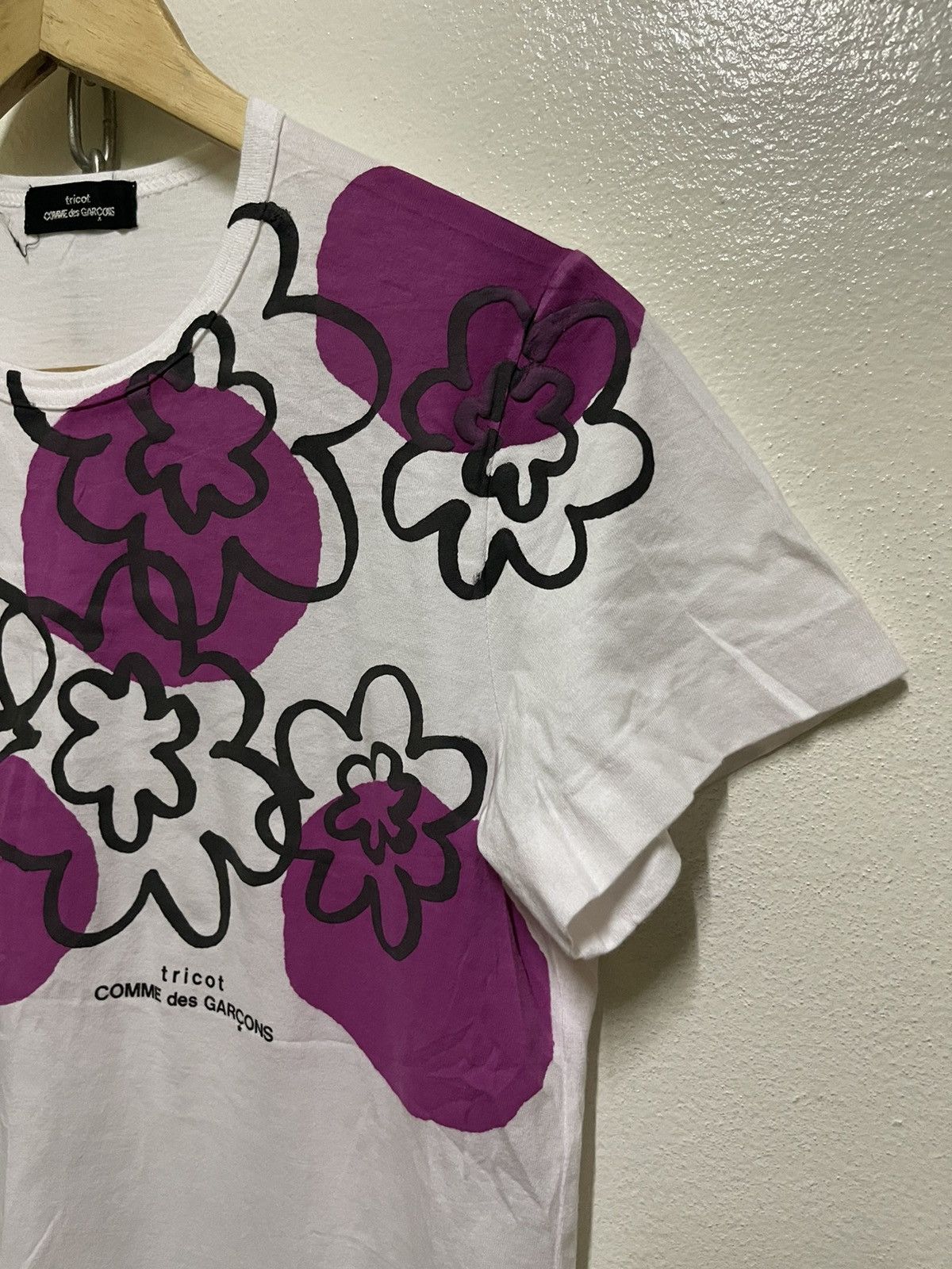 Comme des Garcons Tricot Comme des Garcon Flower Printed AD2009 Size US S / EU 44-46 / 1 - 4 Thumbnail