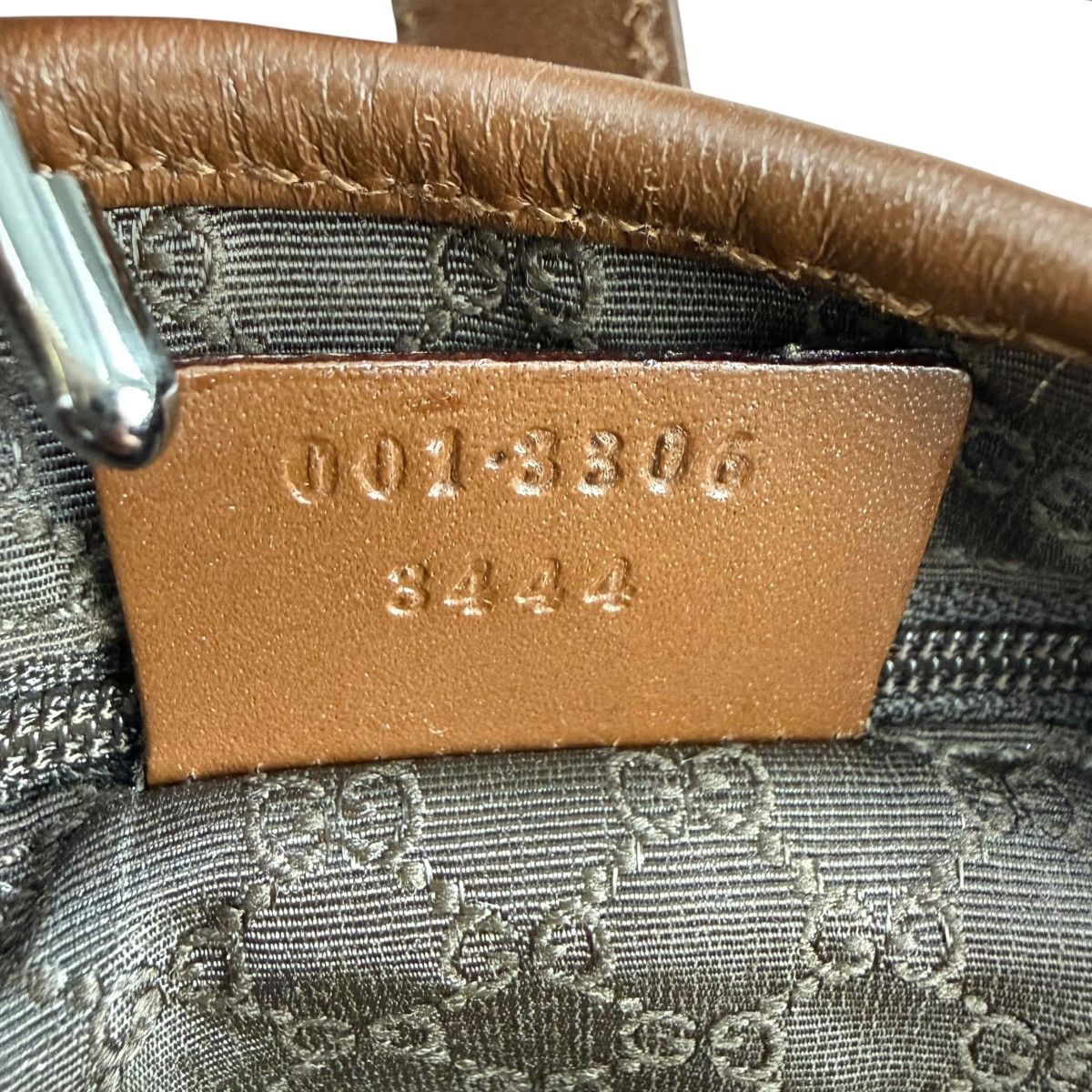 Gucci Gucci Nylon Striped Jackie Shoulder Bag Size ONE SIZE - 9 Thumbnail