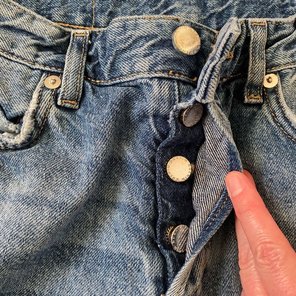 Other &Denim women 2 boyfriend low waist button fly ripped distres Size 26" / US 2 / IT 38 - 5 Thumbnail