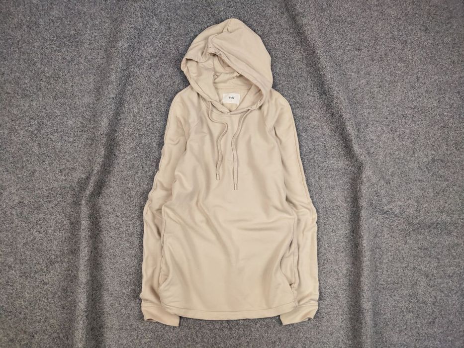 Folk Folk Design Cotton Beige Light Hoodie Size US XL / EU 56 / 4 - 1 Thumbnail