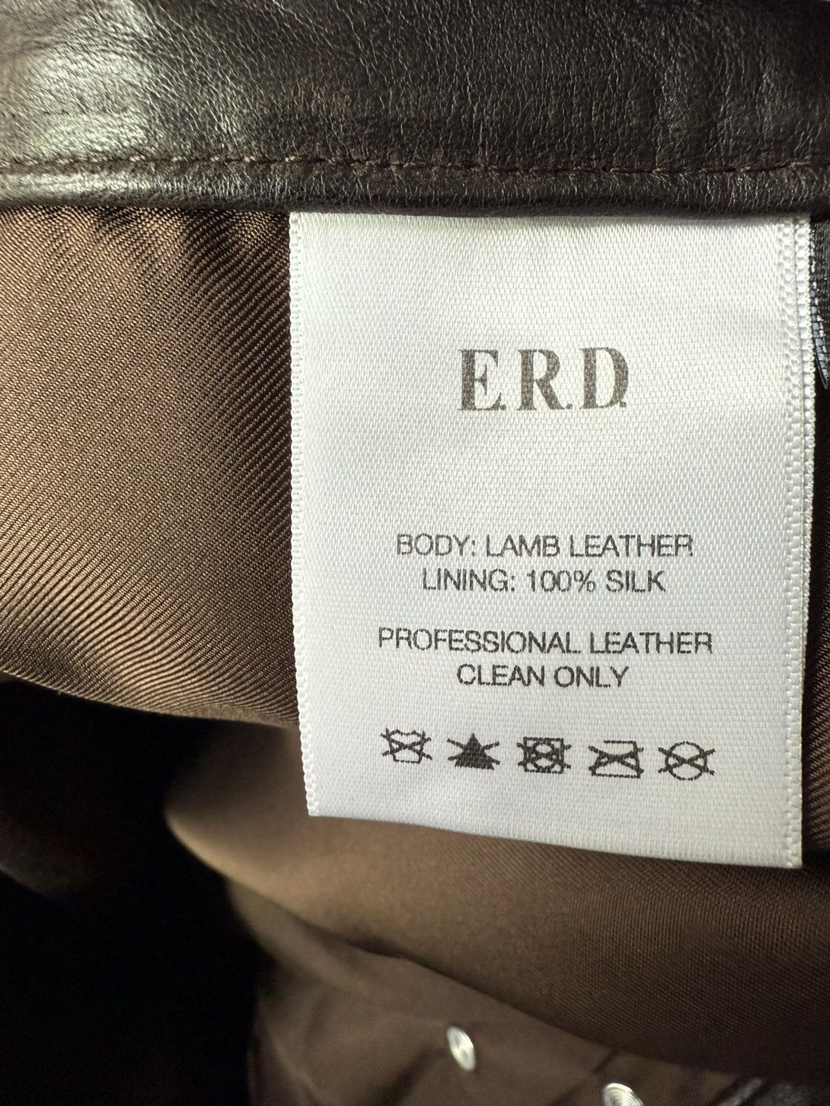 Enfants Riches Deprimes Lambskin Leather Flared Pants Spring 2023 Size US 34 / EU 50 - 7 Thumbnail