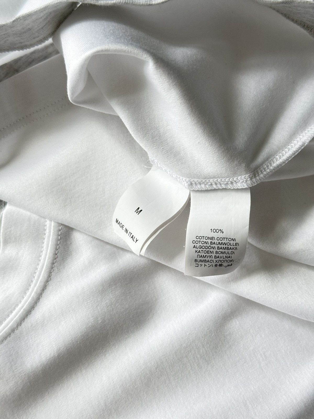 Brunello Cucinelli Brunello Cucinelli White Crew Neck T-Shirt 100% Cotton Size US M / EU 48-50 / 2 - 12 Thumbnail