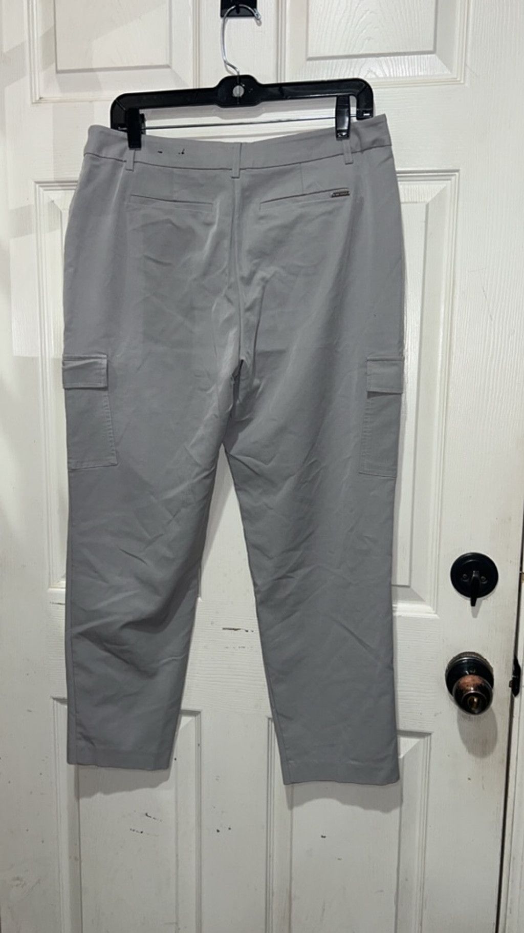 Nine West Women's Nine West Gray Ankle & Cropped Cargo Pants Size 10 Size 32" / US 10 / IT 46 - 3 Thumbnail