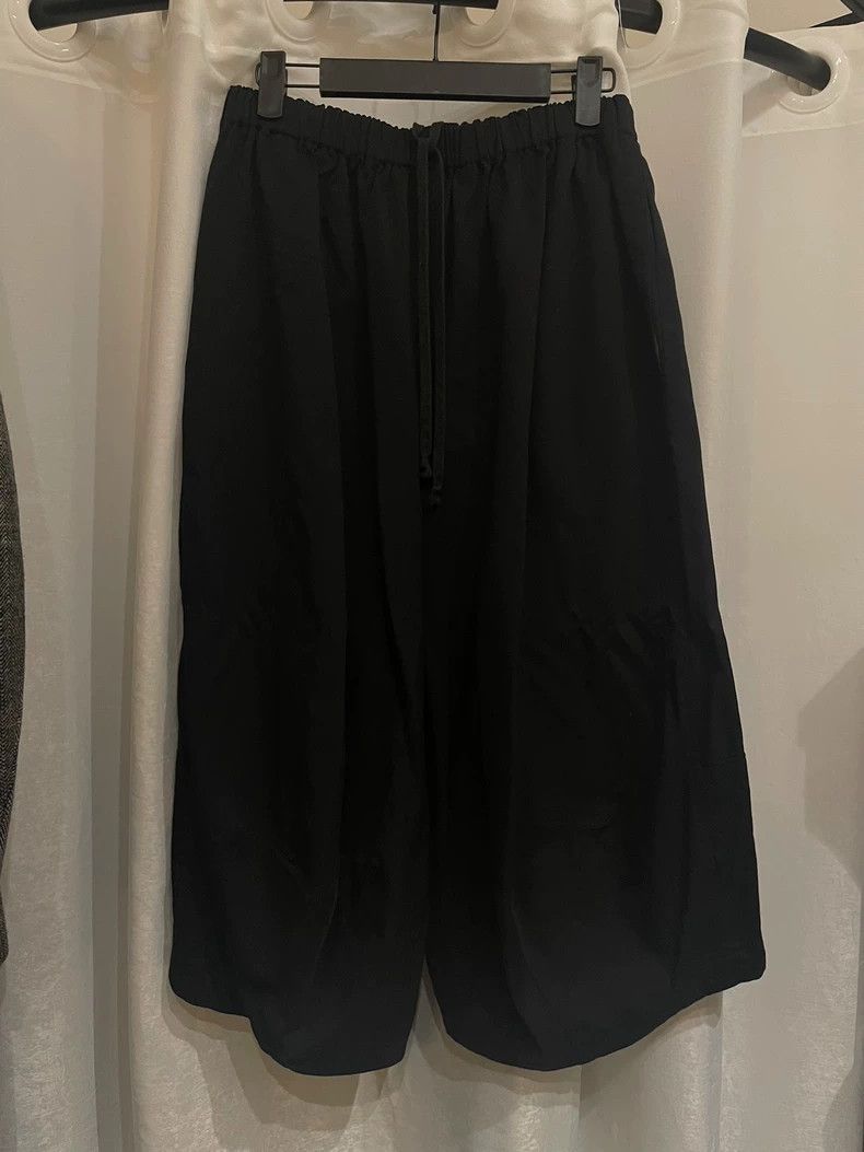 Comme des Garcons Comme des Garçons size xs Black Drawstring Wide Leg Pants Size US 28 / EU 44 - 1 Thumbnail