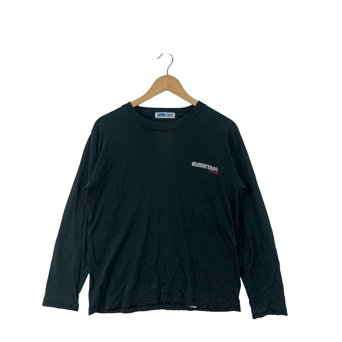 Vintage Vintage Rush Tang Racing Black Long Sleeve T-Shirt Logo Tee Size US M / EU 48-50 / 2 - 4 Thumbnail