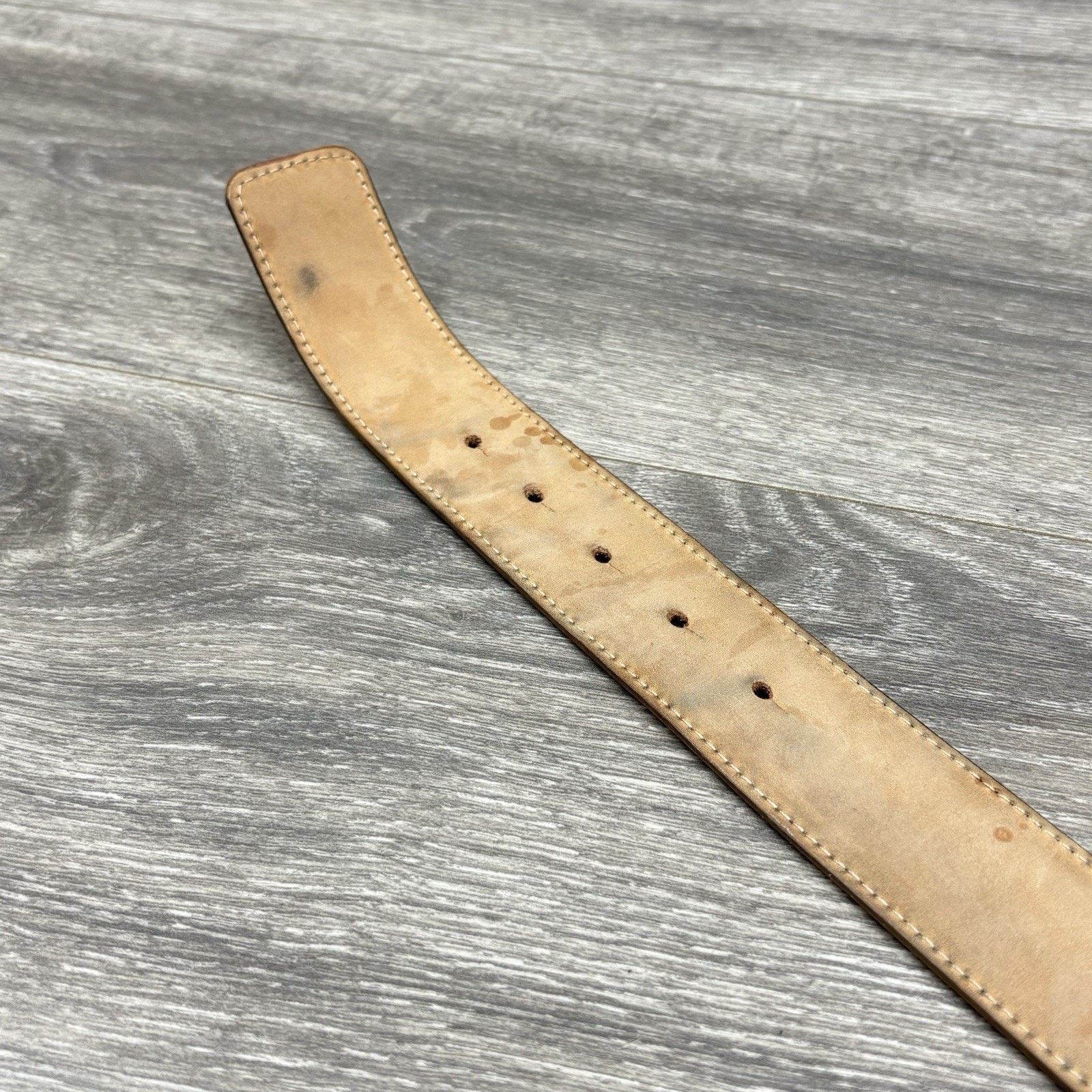 Versace Versace Medusa Buckle Leather Belt | GOOD CONDITION! Size ONE SIZE - 9 Thumbnail