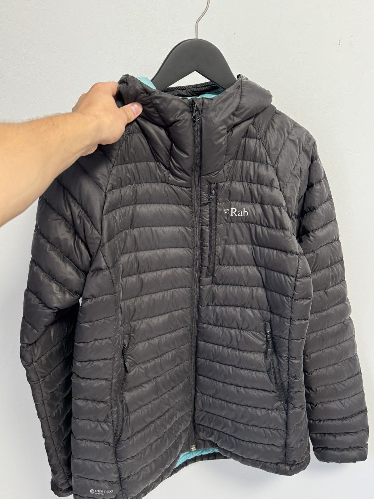 Rab Ladies Rab Microlight Alpine Jacket Down Filled Coat Size L / US 10 / IT 46 - 16 Thumbnail