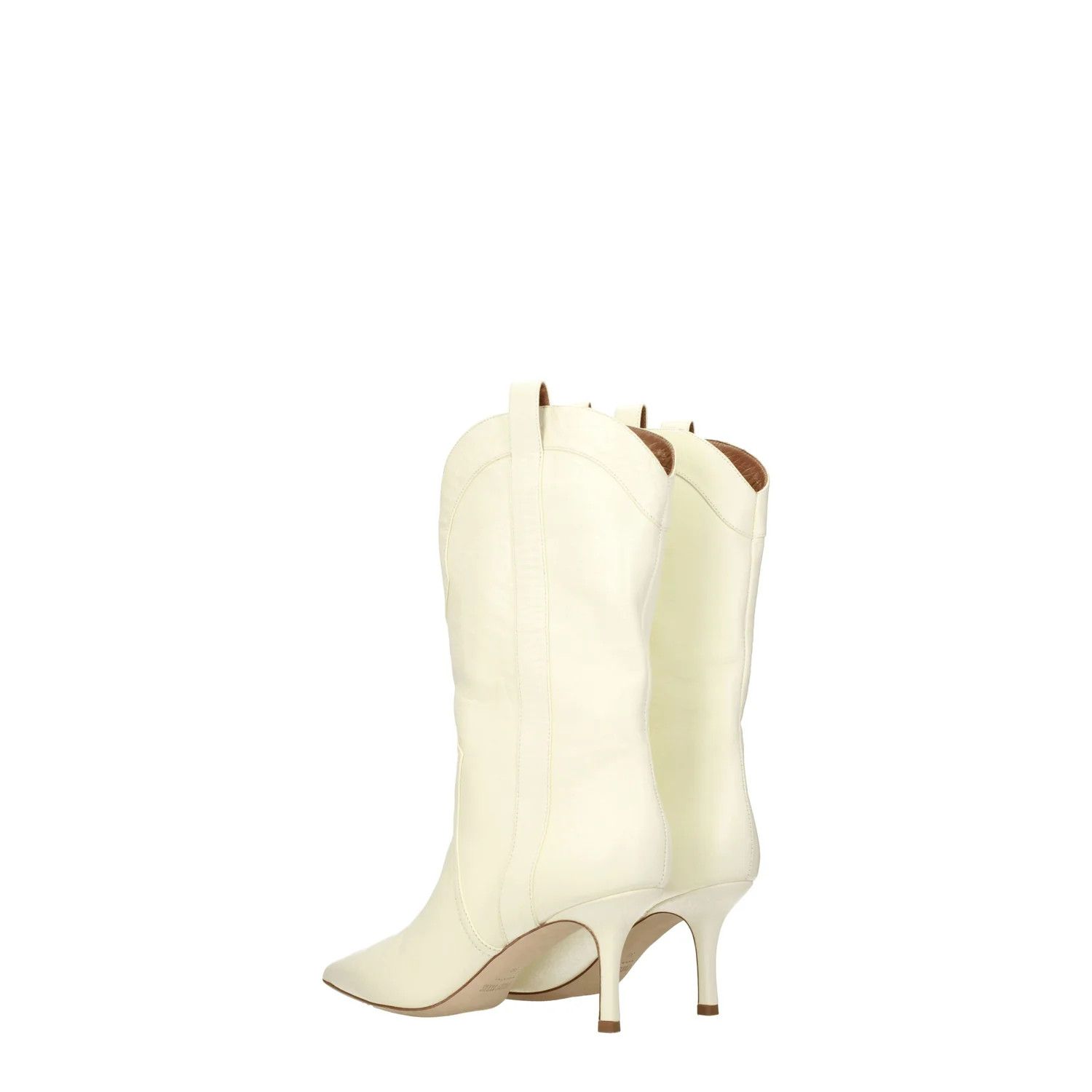 Paris Texas ob1o1e1124 Leather Ankle Boots in Beige Size US 9 / IT 39 - 4 Thumbnail