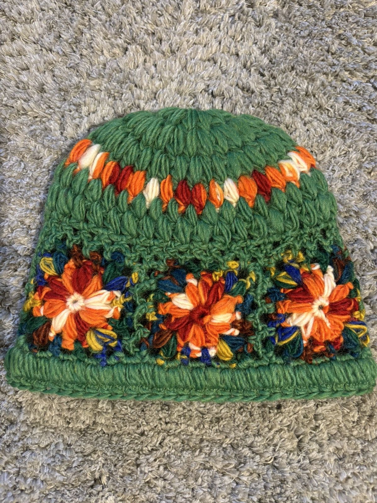 supreme Crochet Beanie 即日発送 Supreme Crochet Beanie Green