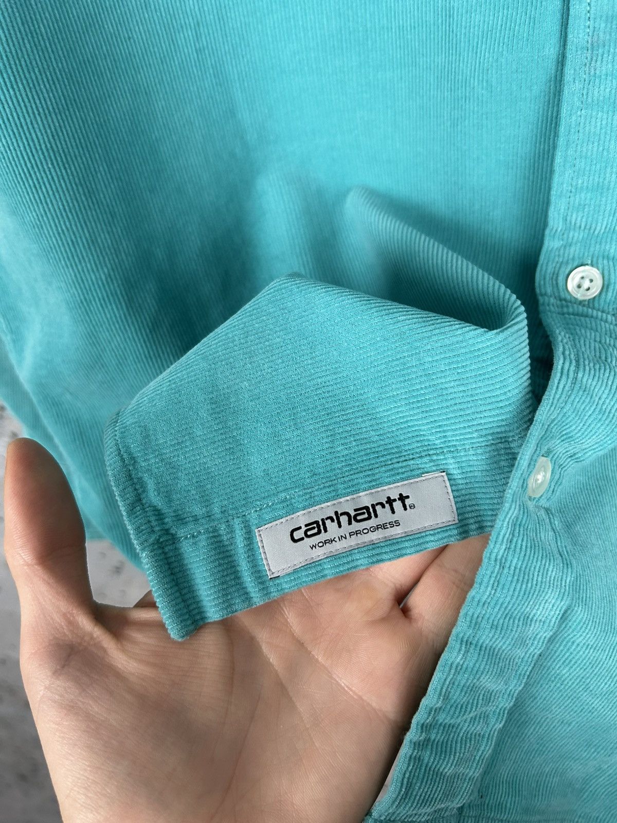 Carhartt Carhartt WIP Madison Cord Shirt Streetwear Vintage Size US L / EU 52-54 / 3 - 5 Thumbnail
