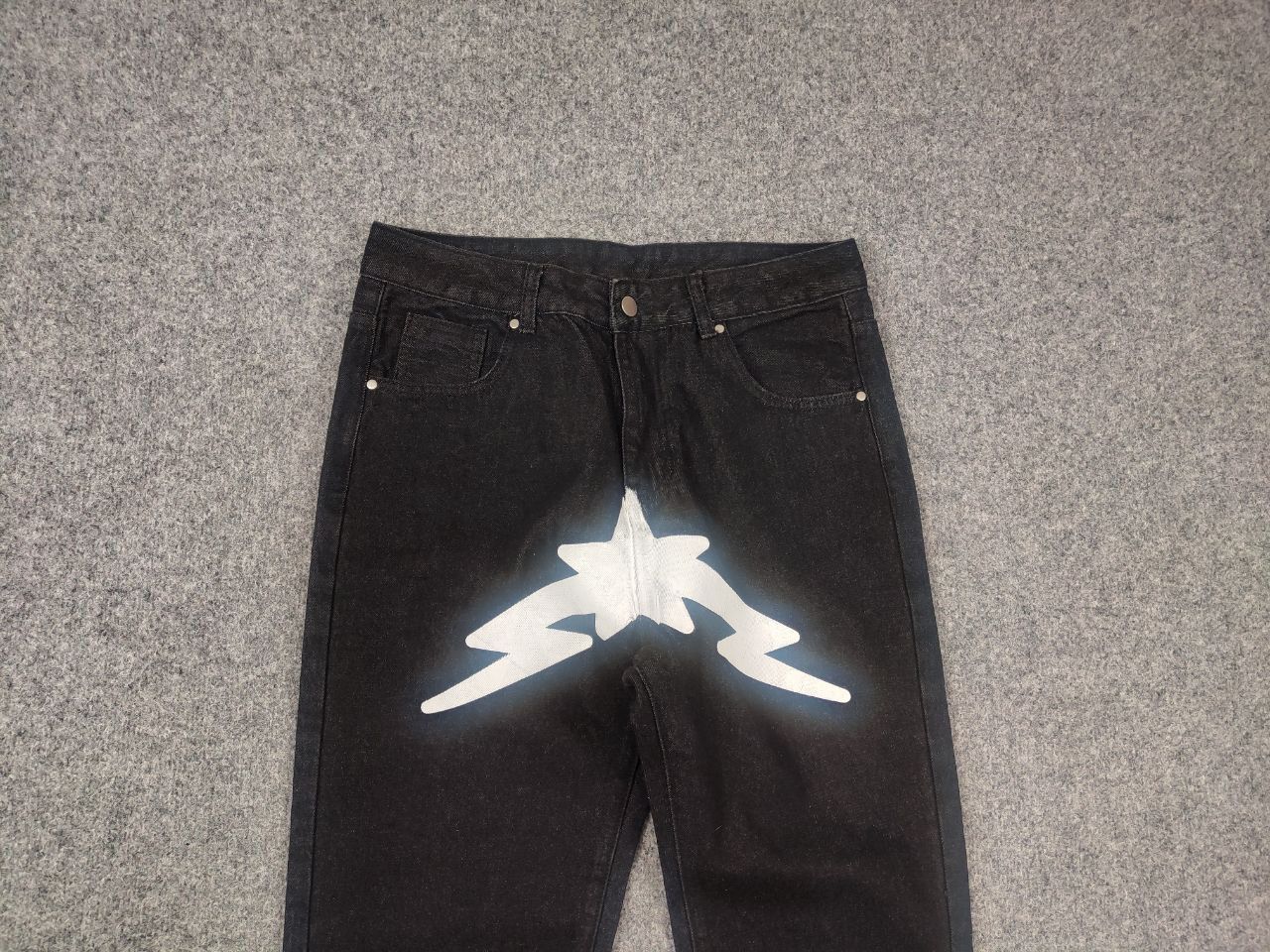 Vintage Retro Rarri Vintage Denim Vintage jeans star Bape Style Y2K Size US 32 / EU 48 - 8 Thumbnail