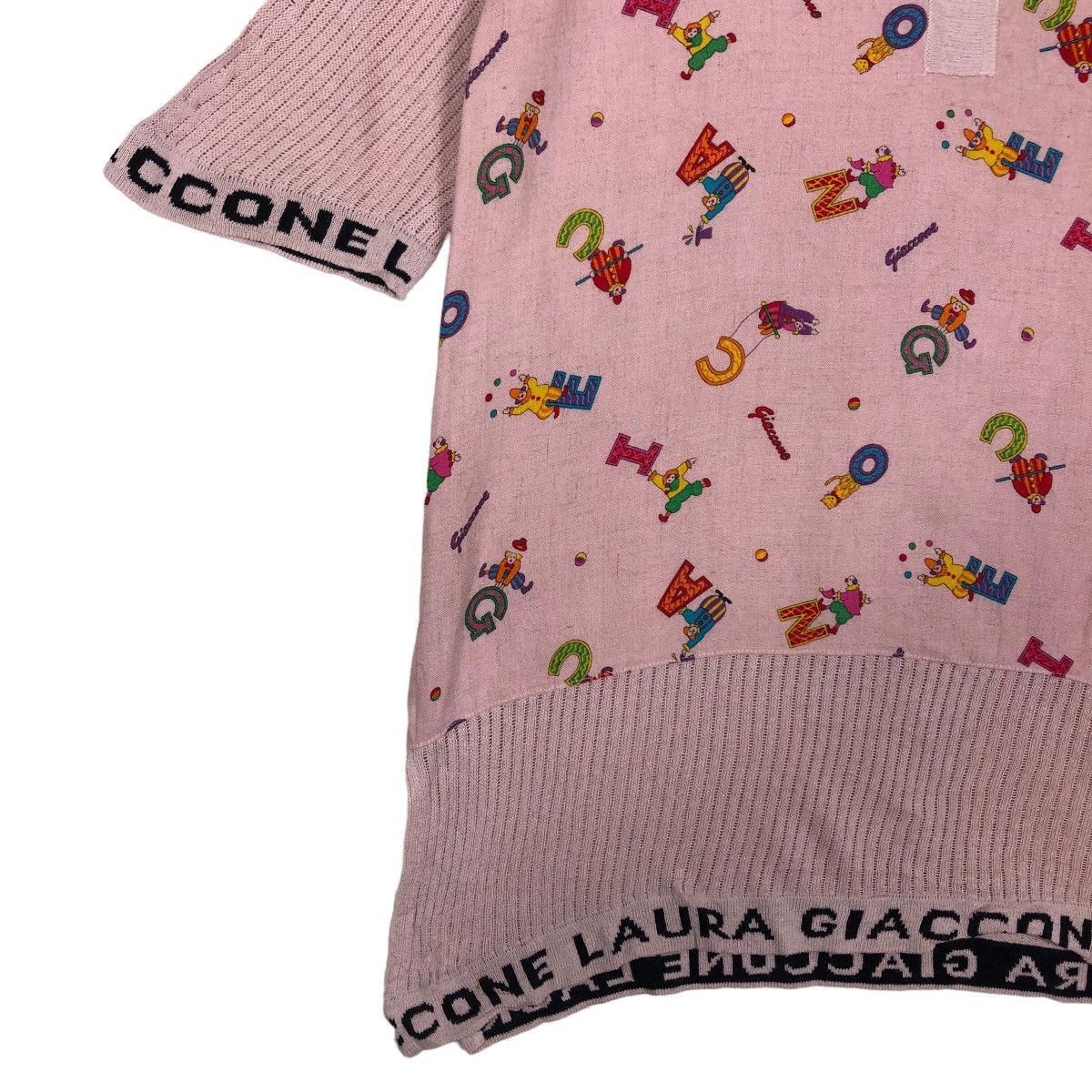 Japanese Brand 🔥90’s Vintage Knit Sweater Laura Giaccome Italy Striped Size US M / EU 48-50 / 2 - 3 Thumbnail