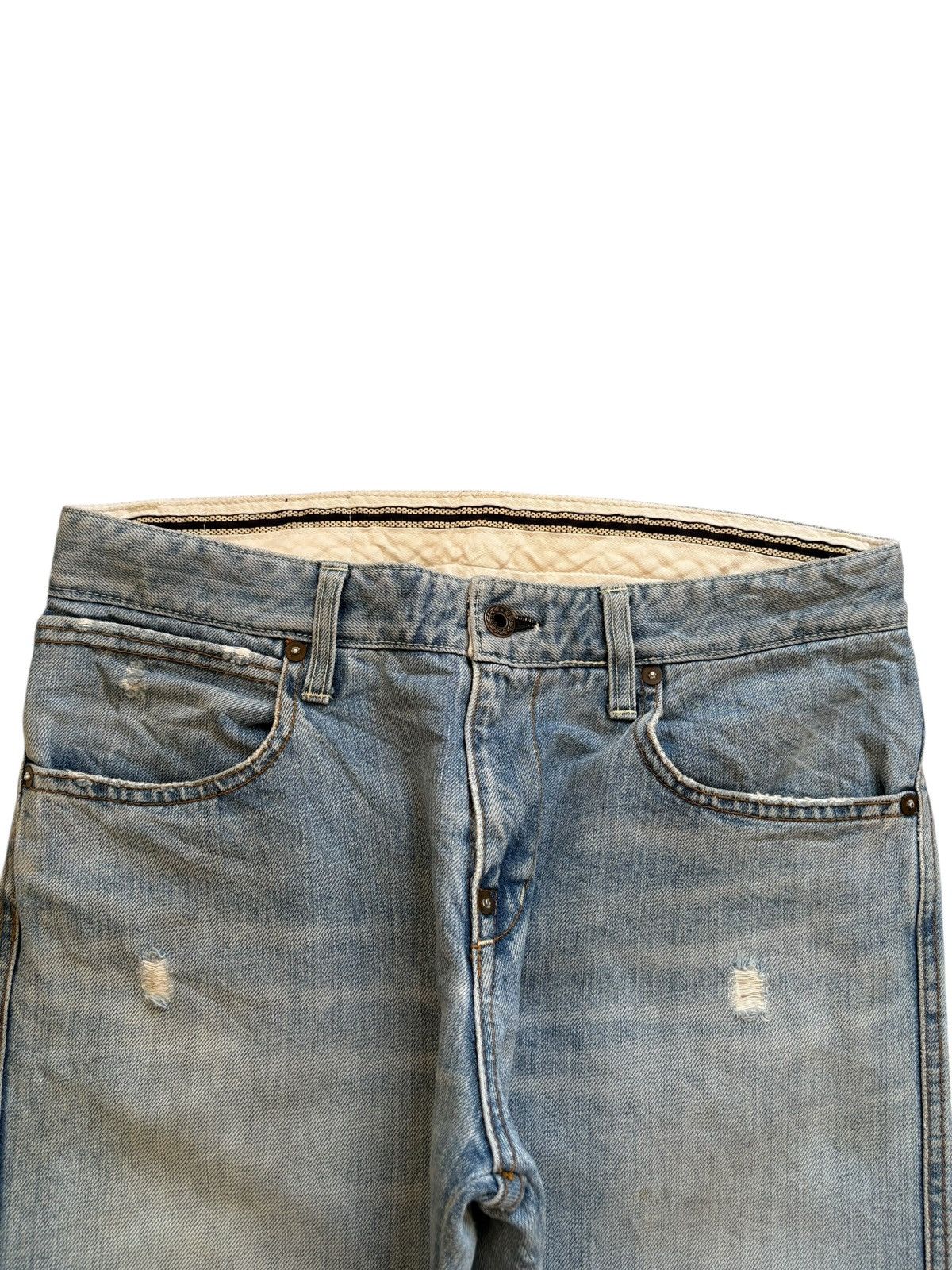 Japanese Brand SALES🔥Vintage Japanese Brand Mud Wash Distressed Jeans Size US 31 - 4 Thumbnail